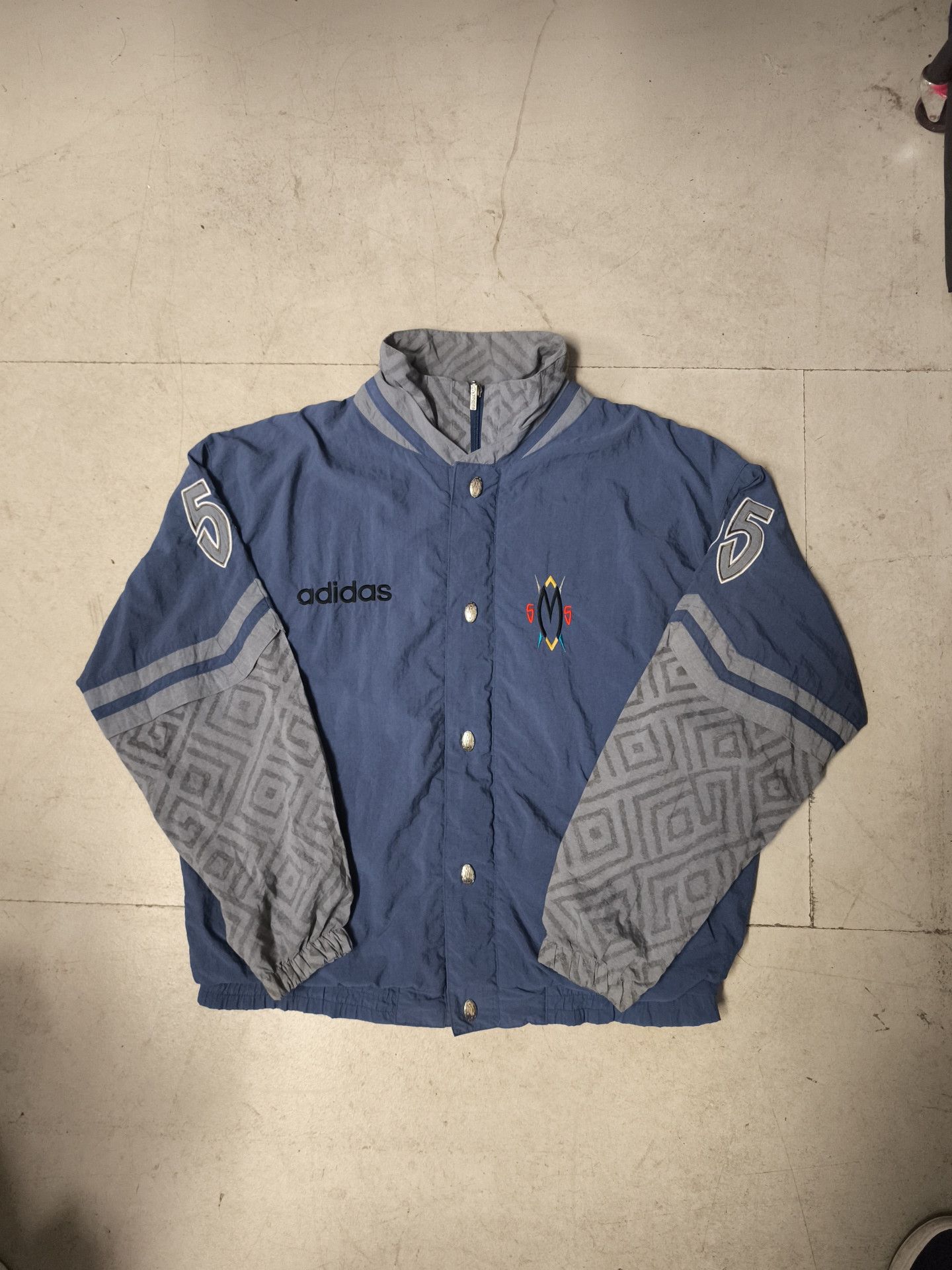 Adidas × Vintage Adidas x Dikembe Mutombo Jacket Size US M / EU 48-50 / 2 - 1 Thumbnail