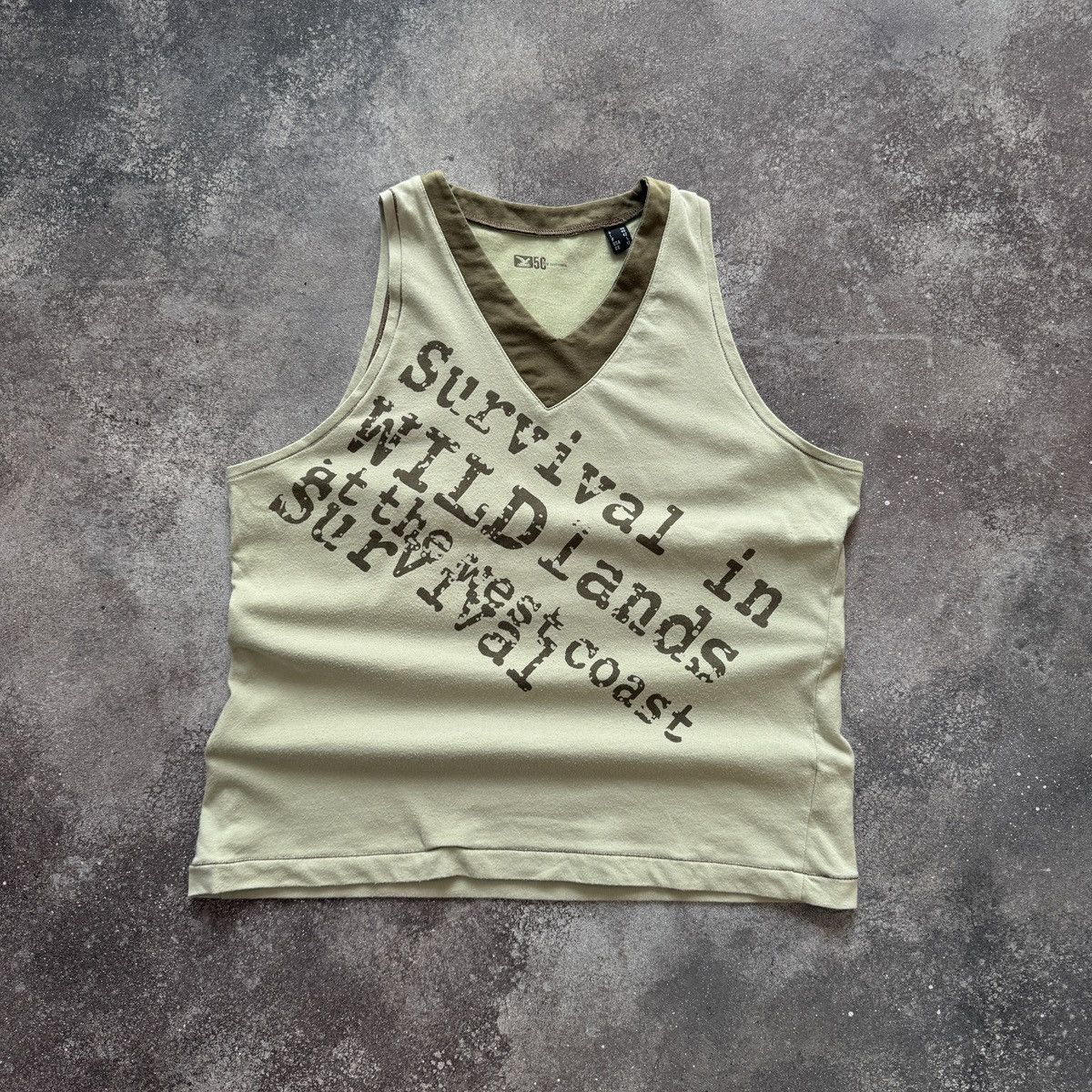 Hysteric Glamour Amazing Y2K Grunge Vintage Military Style Tank Top Size L / US 10 / IT 46 - 2 Thumbnail