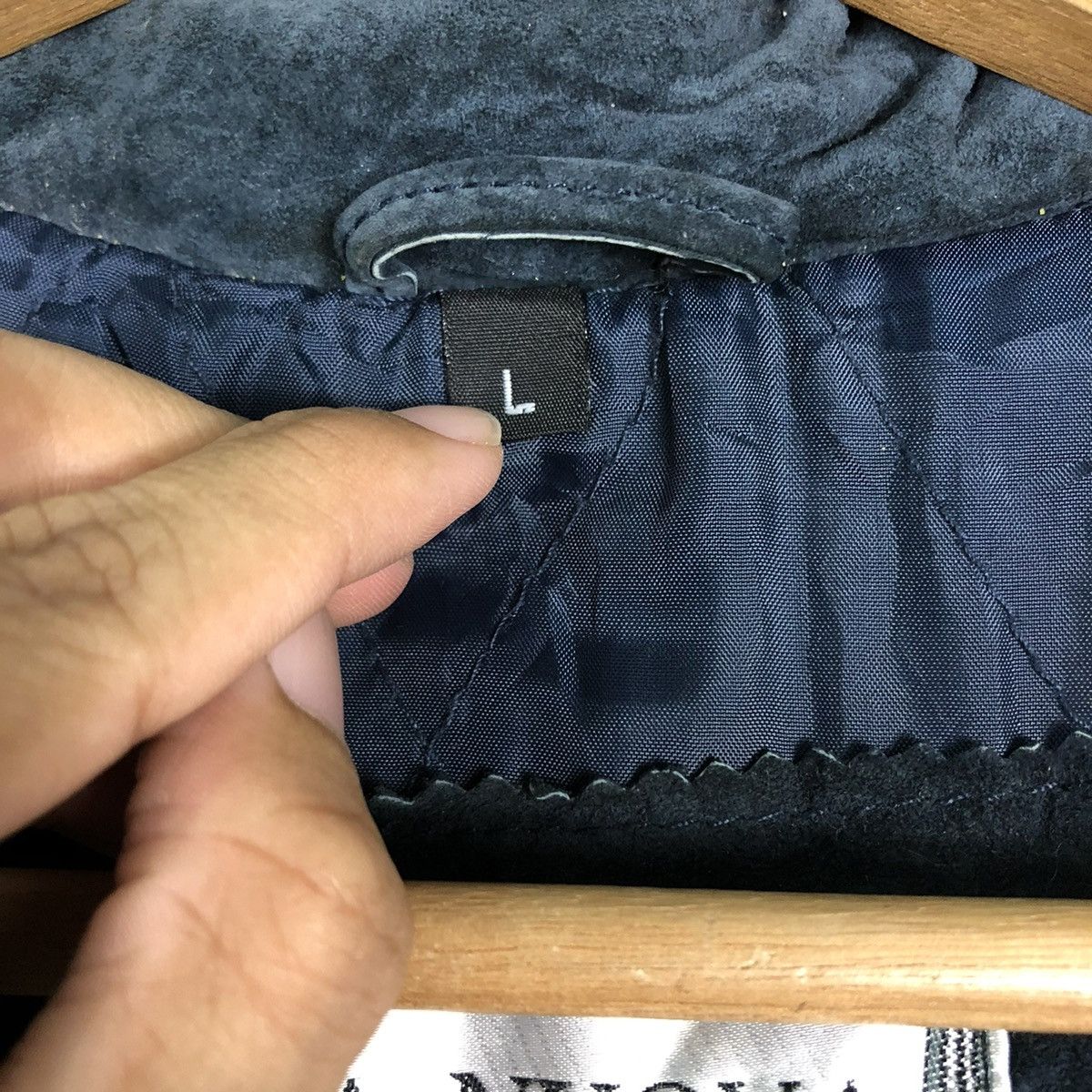 Japanese Brand 🔥VINTAGE GENUINE LEATHER JACKET BIKER VIA NUOVA ISSEY MIYAKE Size US L / EU 52-54 / 3 - 18 Thumbnail