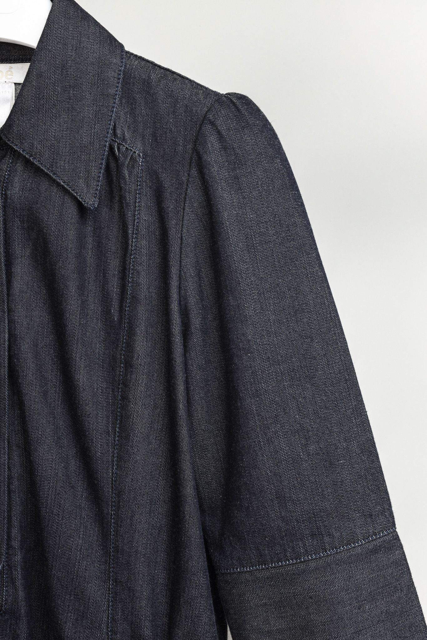 Chloe Chloe Indigo Denim Shirtdress Size M / US 6-8 / IT 42-44 - 5 Thumbnail