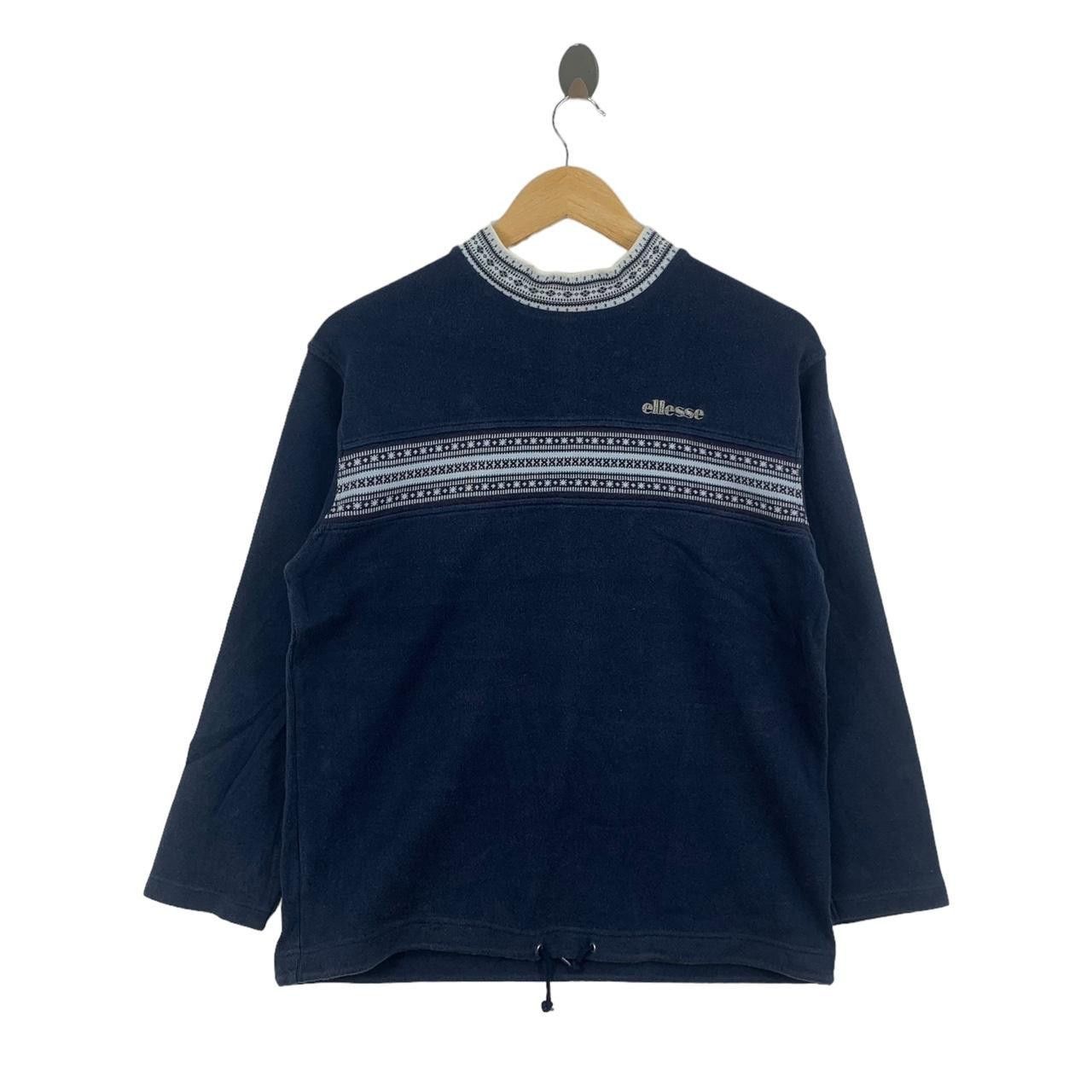 Ellesse Vintage 90’ ELLESSE PERUGIA ITALIA Ringer Sweatshirt Top Size L / US 10 / IT 46 - 1 Thumbnail