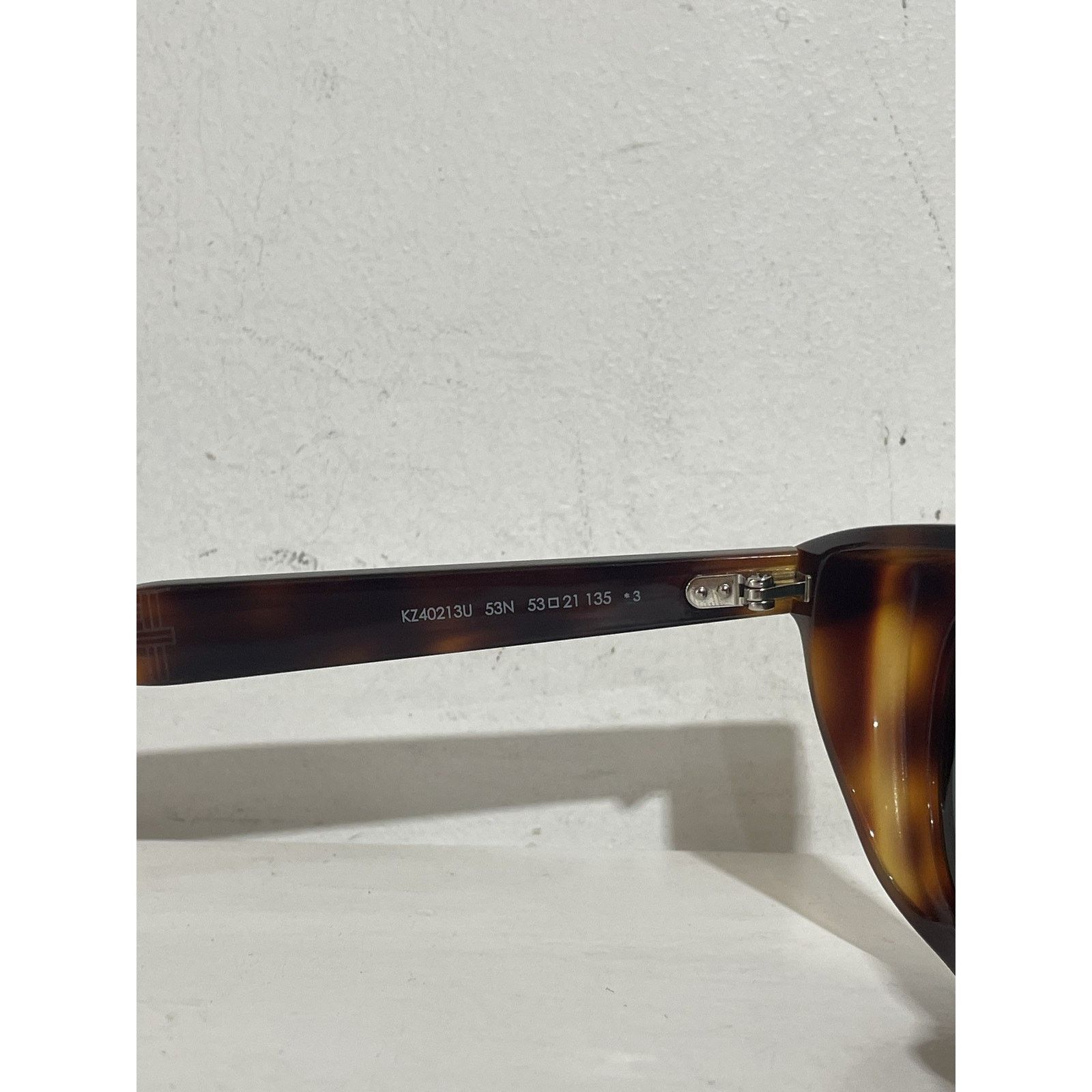 Kenzo KENZO WEAVE HAVANA GEOMETRIC SUNGLASSES Size ONE SIZE - 6 Thumbnail