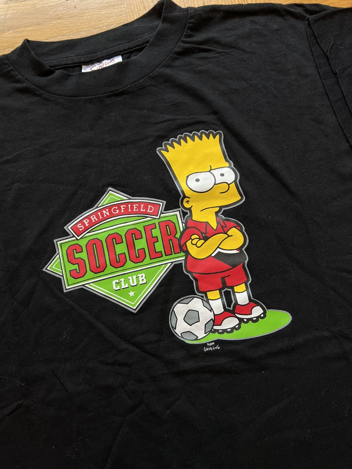The Simpsons × Vintage Tshirt The Simpsons 2003 Vintage Football Size US XL / EU 56 / 4 - 3 Thumbnail