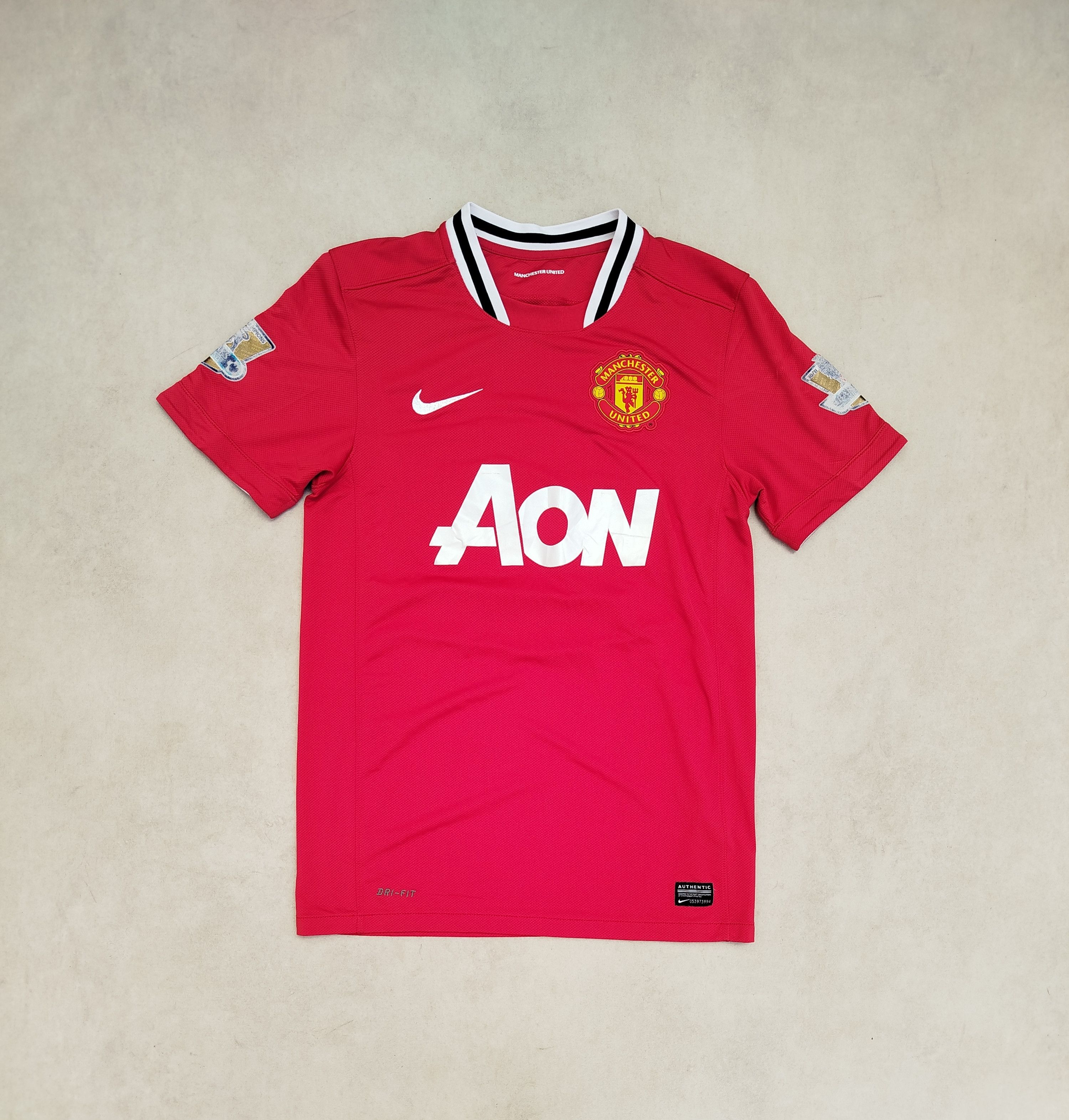 Nike Manchester United 2011 2012 Nike soccer jersey size s ROONEY Size US S / EU 44-46 / 1 - 1 Thumbnail