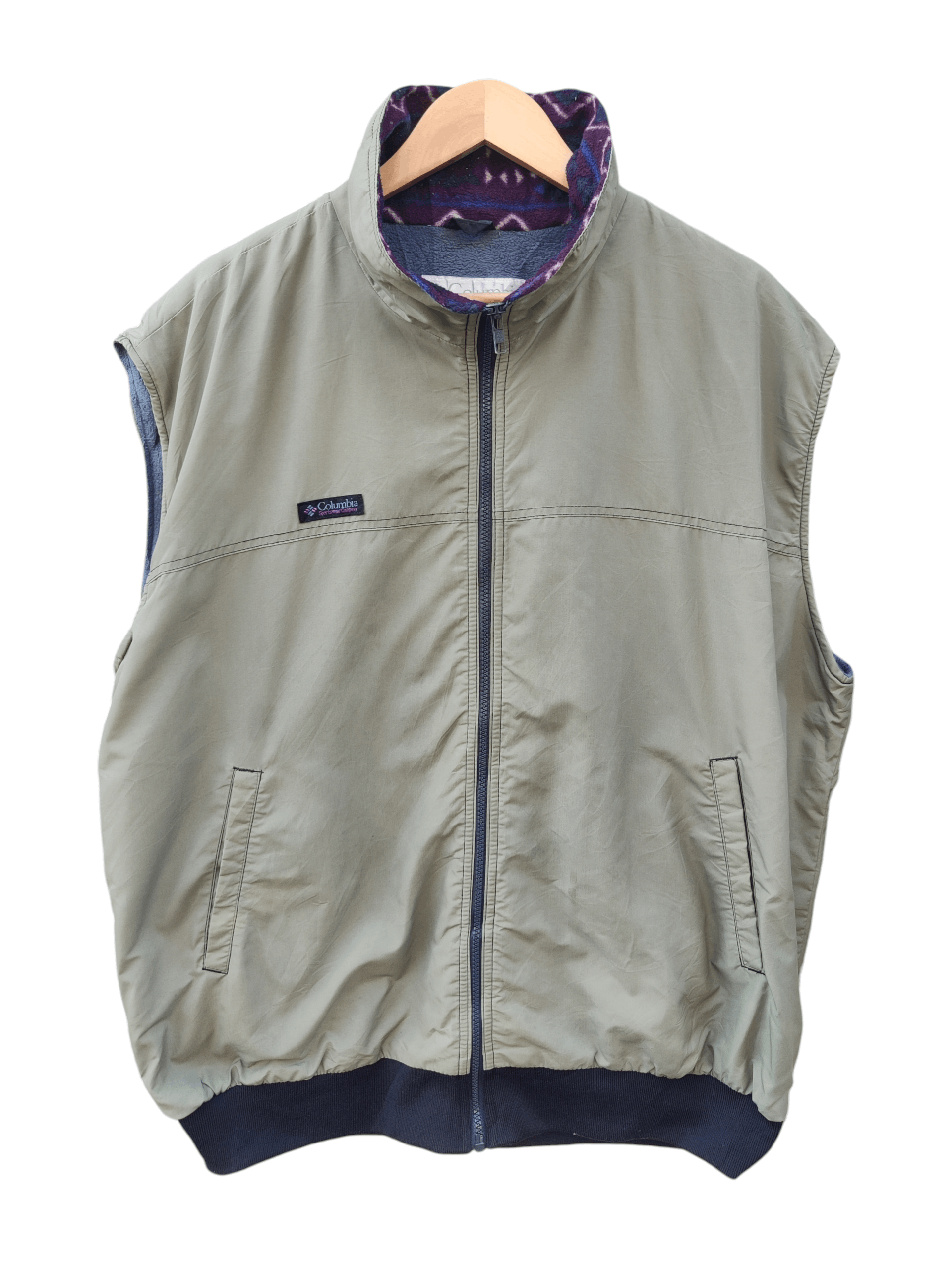 Columbia Vintage Columbia Workwear Vest Jacket Size US XL / EU 56 / 4 - 1 Thumbnail