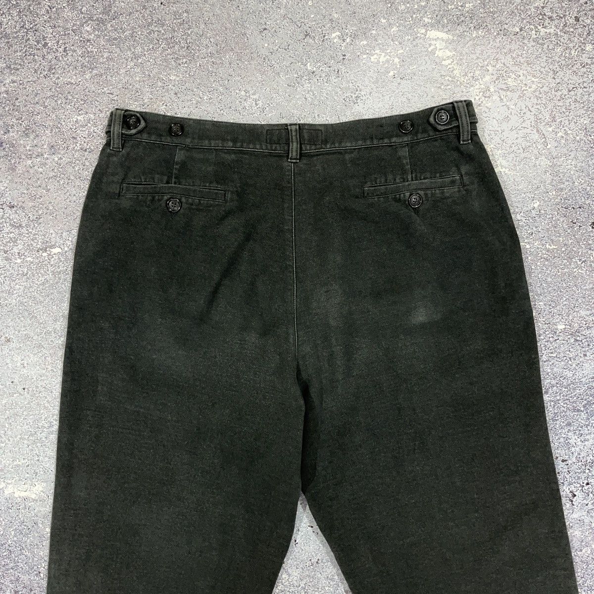 Yves Saint Laurent Yves Saint Laurent Vintage Cotton Trousers Size US 34 / EU 50 - 16 Thumbnail