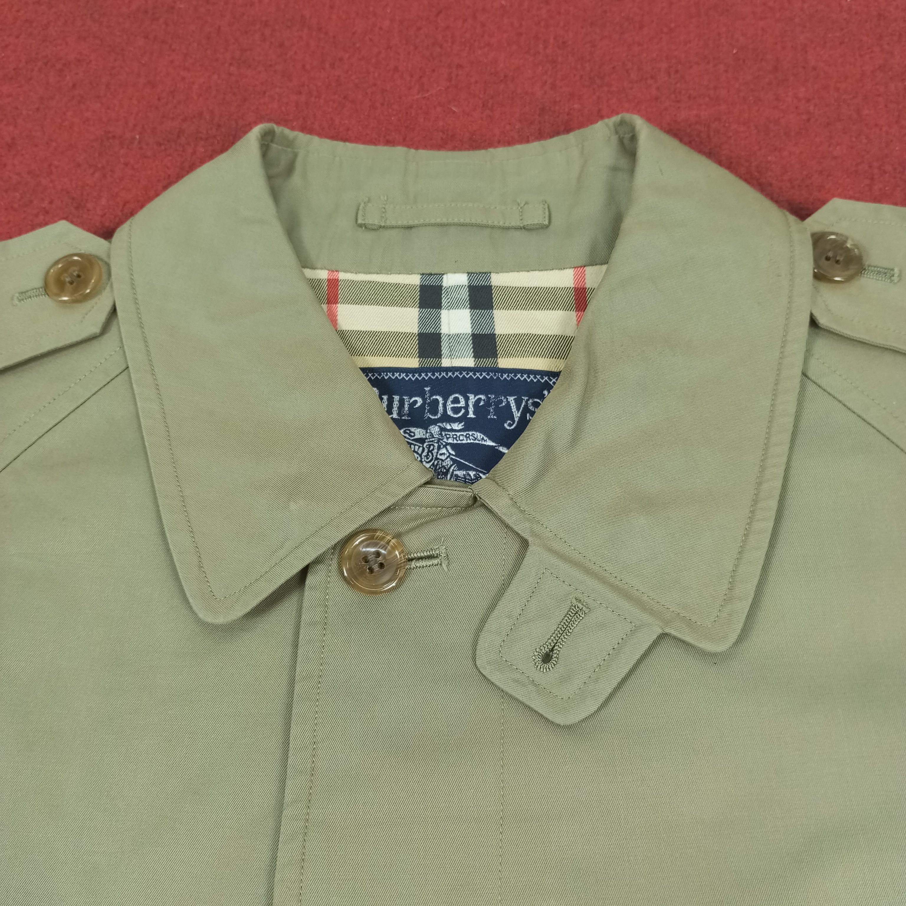 Burberry × Vintage Burberrys Fashion Winter Style Trench Coat Jacket Size US M / EU 48-50 / 2 - 7 Thumbnail