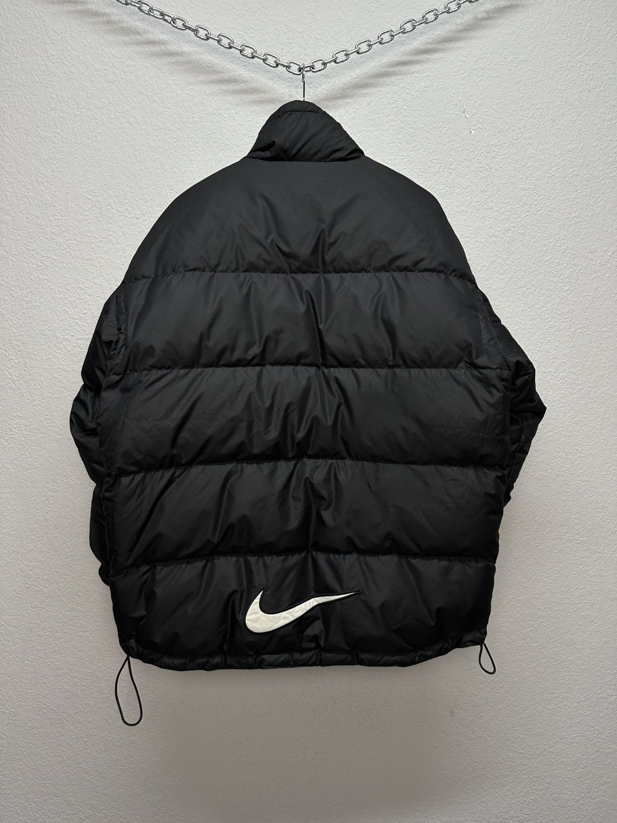 Nike Rare 90’s Vintage Nike Down Puffer Jacket Big Swoosh Logo Size US M / EU 48-50 / 2 - 1 Thumbnail