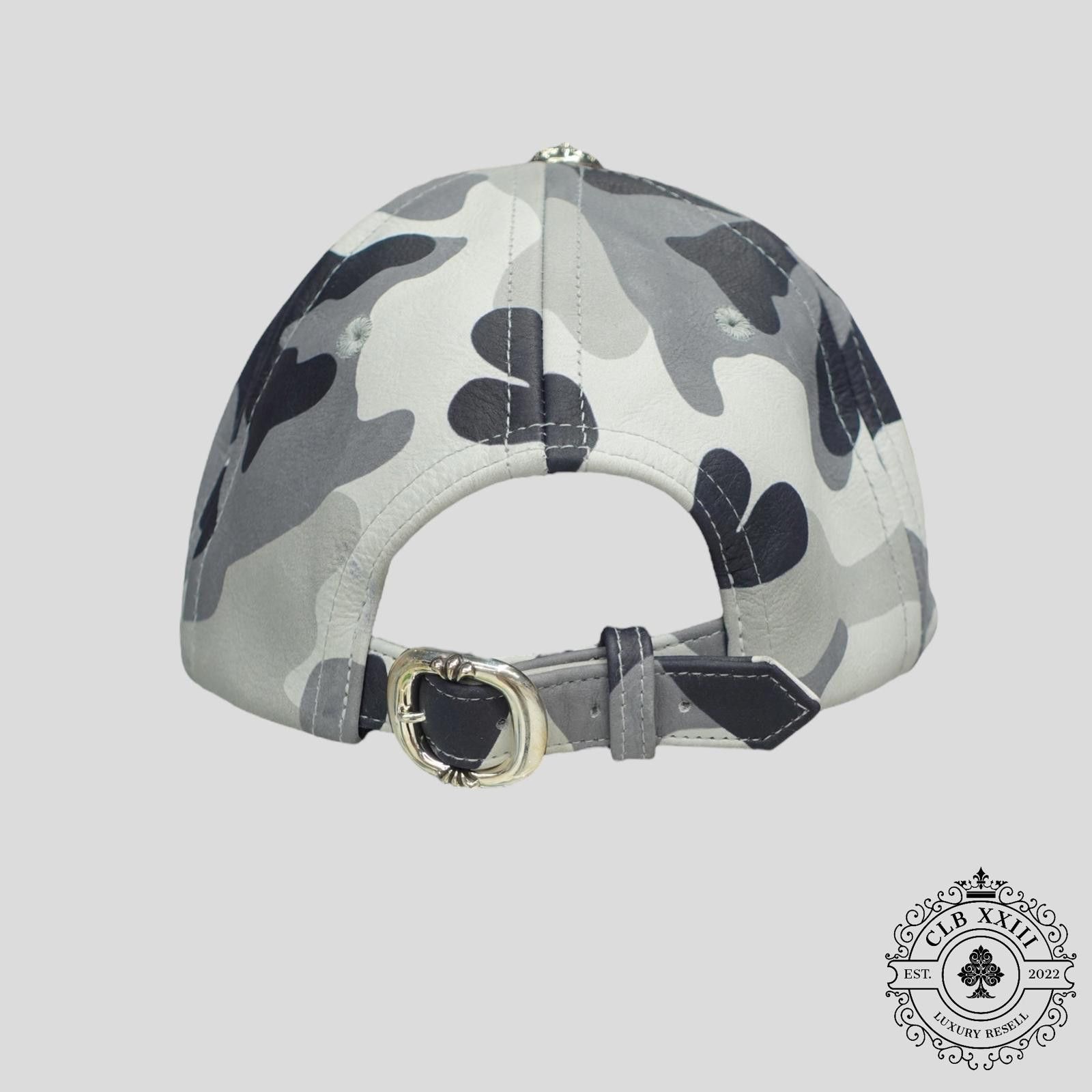 Chrome Hearts Chrome Hearts Leather Star Patch 6 Panel Hat in Winter Camo Size ONE SIZE - 2 Thumbnail