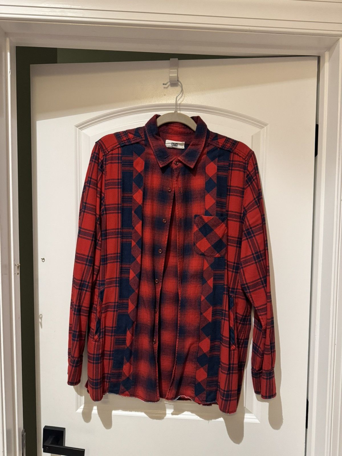 Kith Kith Ones stroke ginza flannel | Grailed