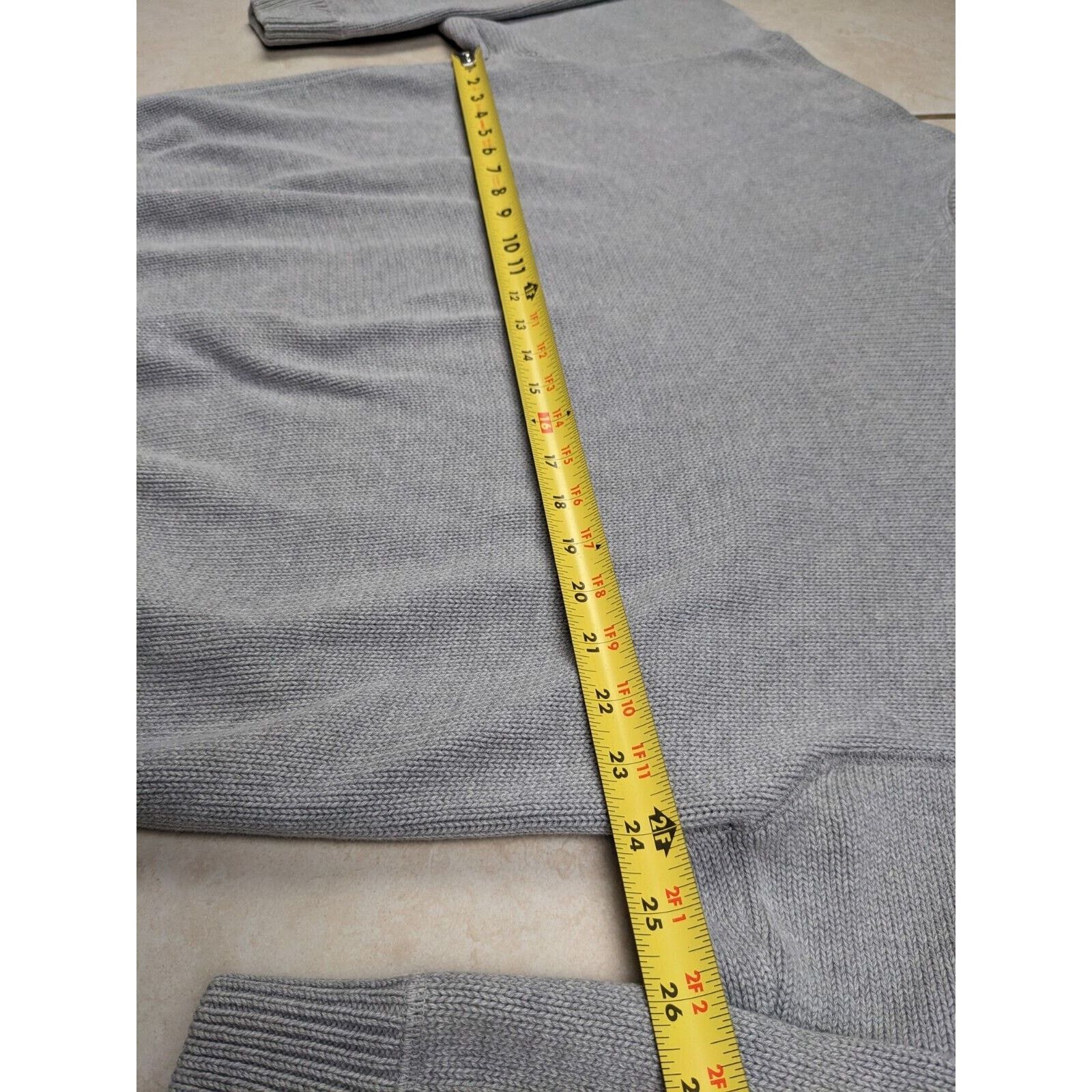 Eddie Bauer Vtg Eddie Bauer Sweater Men XL Gray Crew Neck Heavy Cotton Size US XL / EU 56 / 4 - 5 Thumbnail