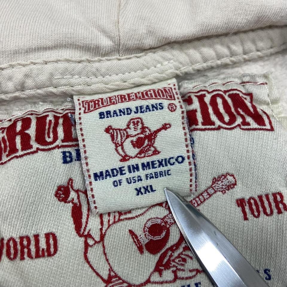 True Religion Vintage True Religion Mother Auto Parts Zip Up Hoodie Size US XXL / EU 58 / 5 - 2 Thumbnail