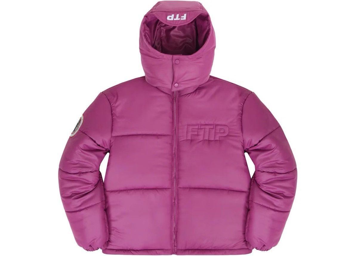 Fuck The Population FTP World Domination Puffer Jacket Plum Size US XXL / EU 58 / 5 - 4 Thumbnail