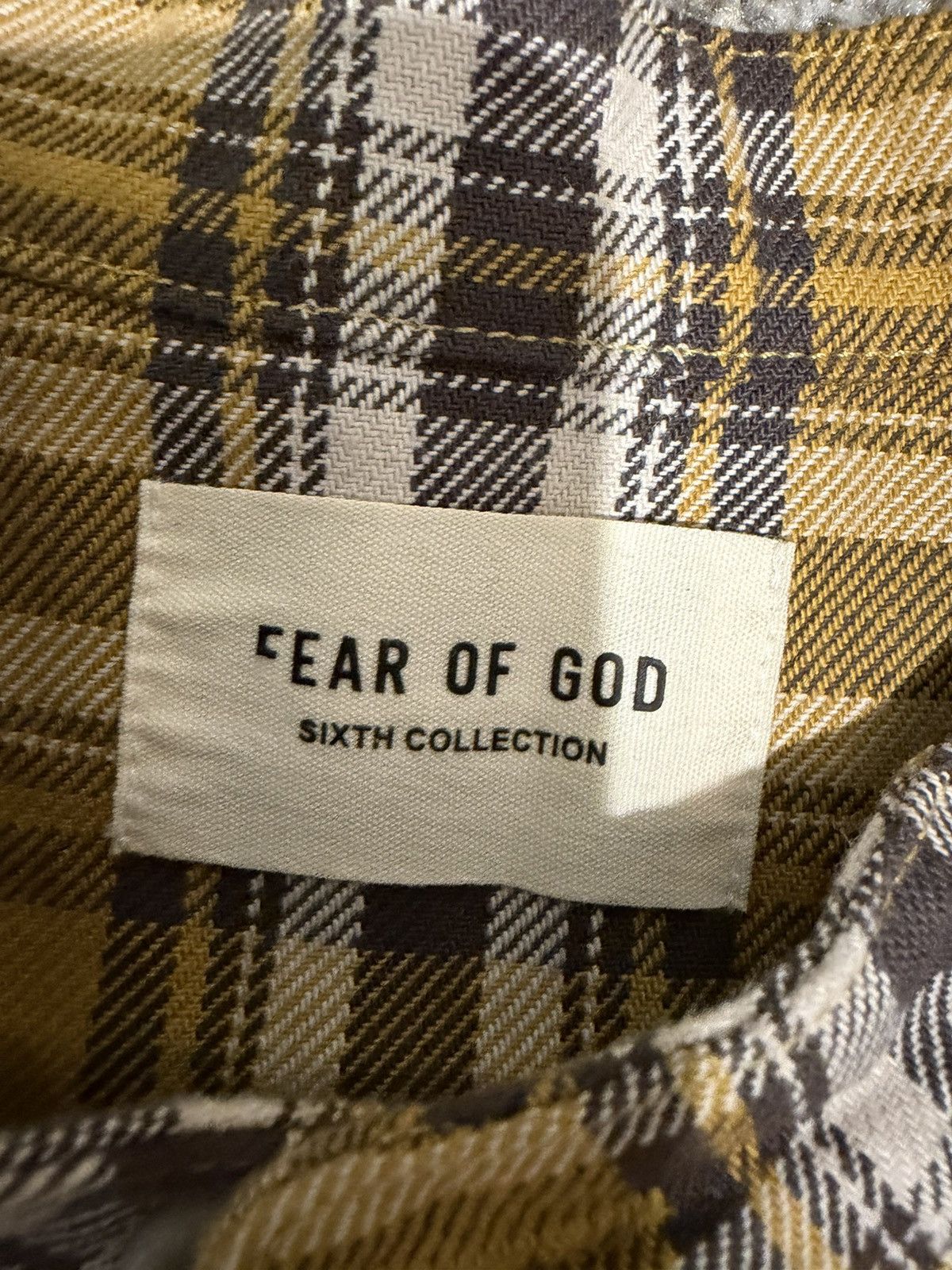 Fear of God 6th Collection Pullover Plaid Henley Size US S / EU 44-46 / 1 - 3 Thumbnail