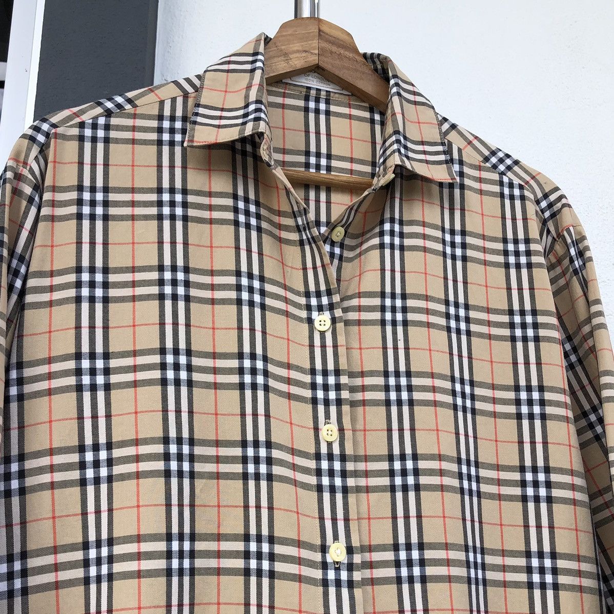 Burberry Burberrys Of London Checkered Button Colar Blouse Shirt Size M / US 6-8 / IT 42-44 - 4 Thumbnail