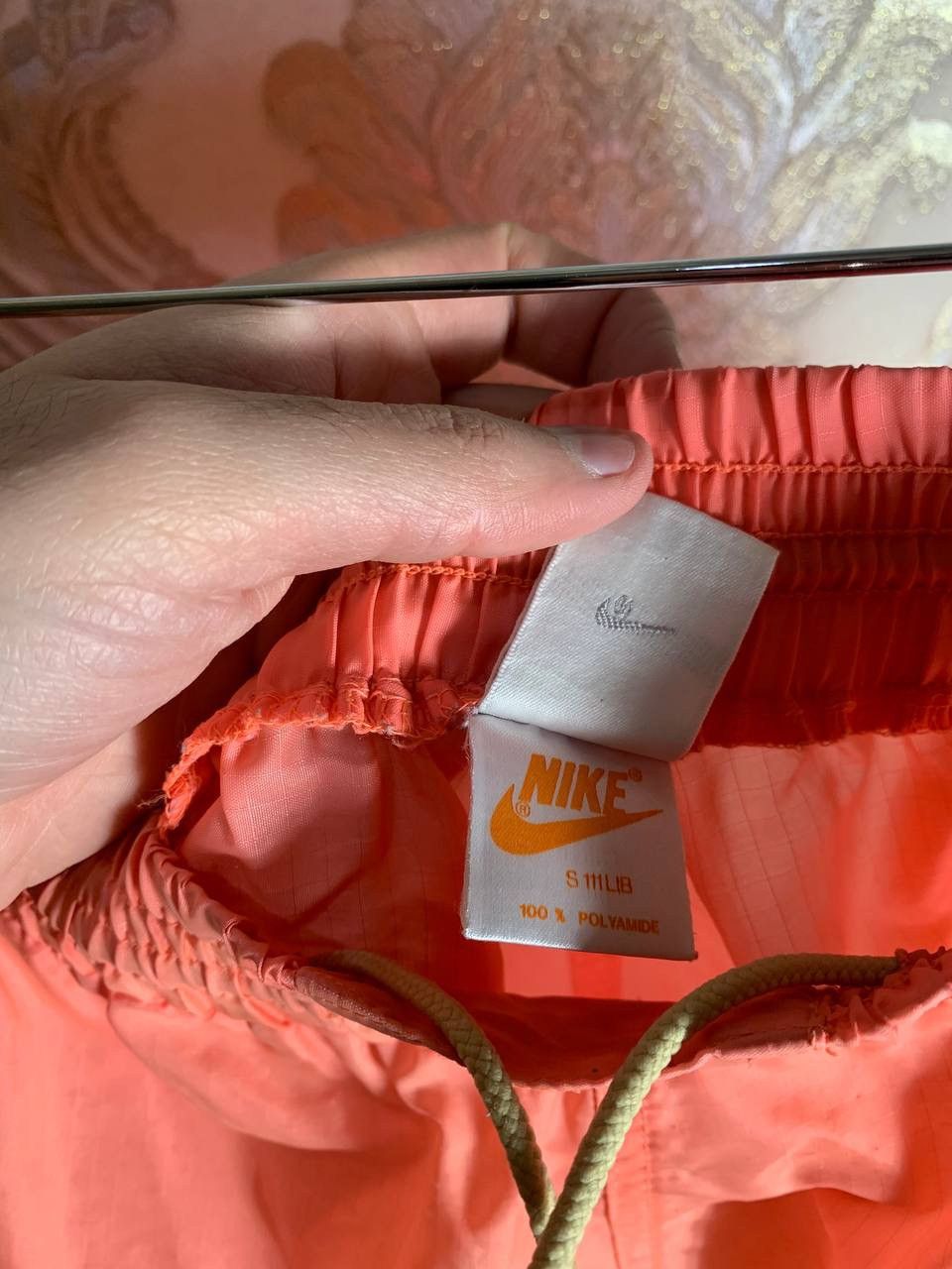 Nike × Vintage VERY RARE NIKE CHALLENGE COURT PINK SHORTS DRILL SWOOSH Y2K Size US 34 / EU 50 - 7 Thumbnail