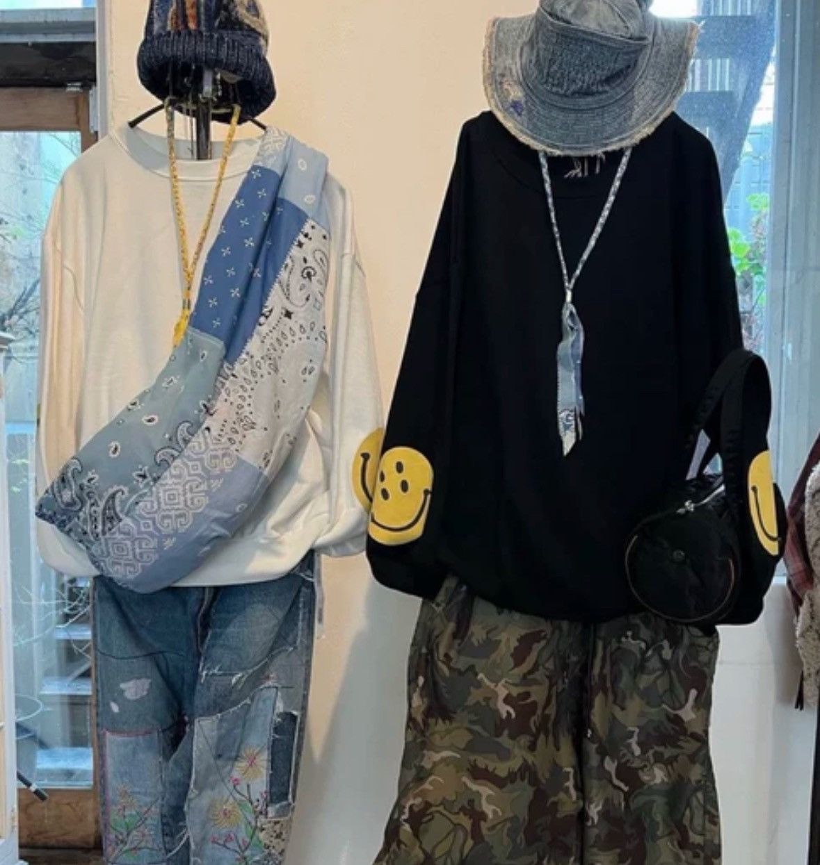Kapital Kapital Hirata Kazuhiro smiley face hoodie2412-Nextarrow Size US XL / EU 56 / 4 - 6 Thumbnail