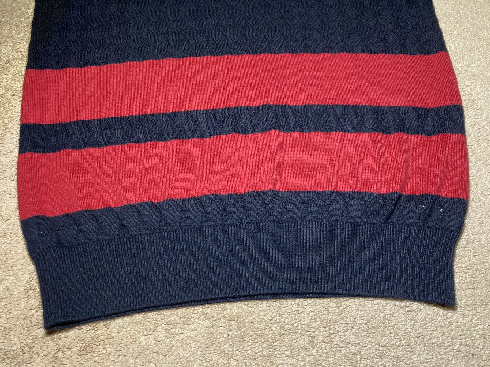 Namacheko SS21 Namacheko Tappan Intarsia Sweater Vest Knit Black 2021 Size US XS / EU 42 / 0 - 2 Thumbnail
