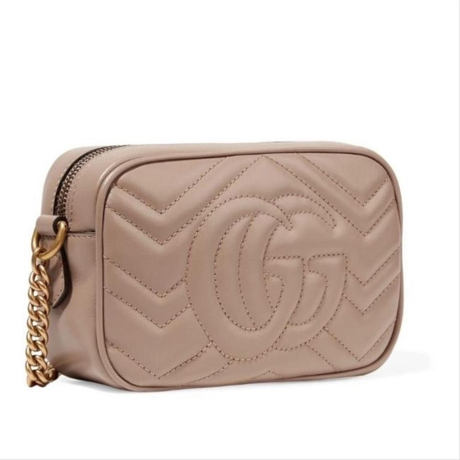 Gucci Marmont mini quilted leather camera bag Size ONE SIZE - 3 Thumbnail