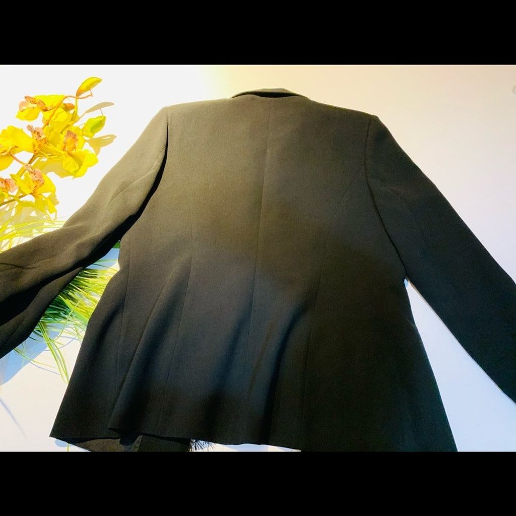 Other AZici Black Fringe Blazer Size 46 Size XL / US 12-14 / IT 48-50 - 6 Thumbnail