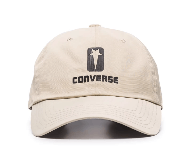 Converse × Rick Owens Drkshdw Rick Owens x Converse US beige unisex baseball cap, in stock Size ONE SIZE - 2 Thumbnail