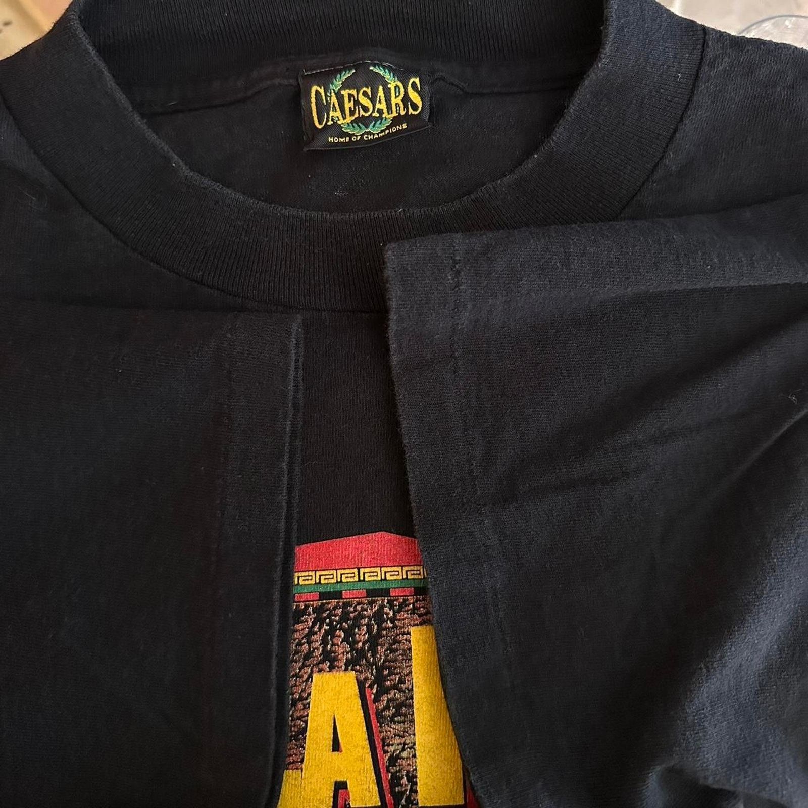 Vintage Vintage 1997 De La Hoya vs Gonzalez Boxing Promo Shirt Size US XL / EU 56 / 4 - 7 Thumbnail