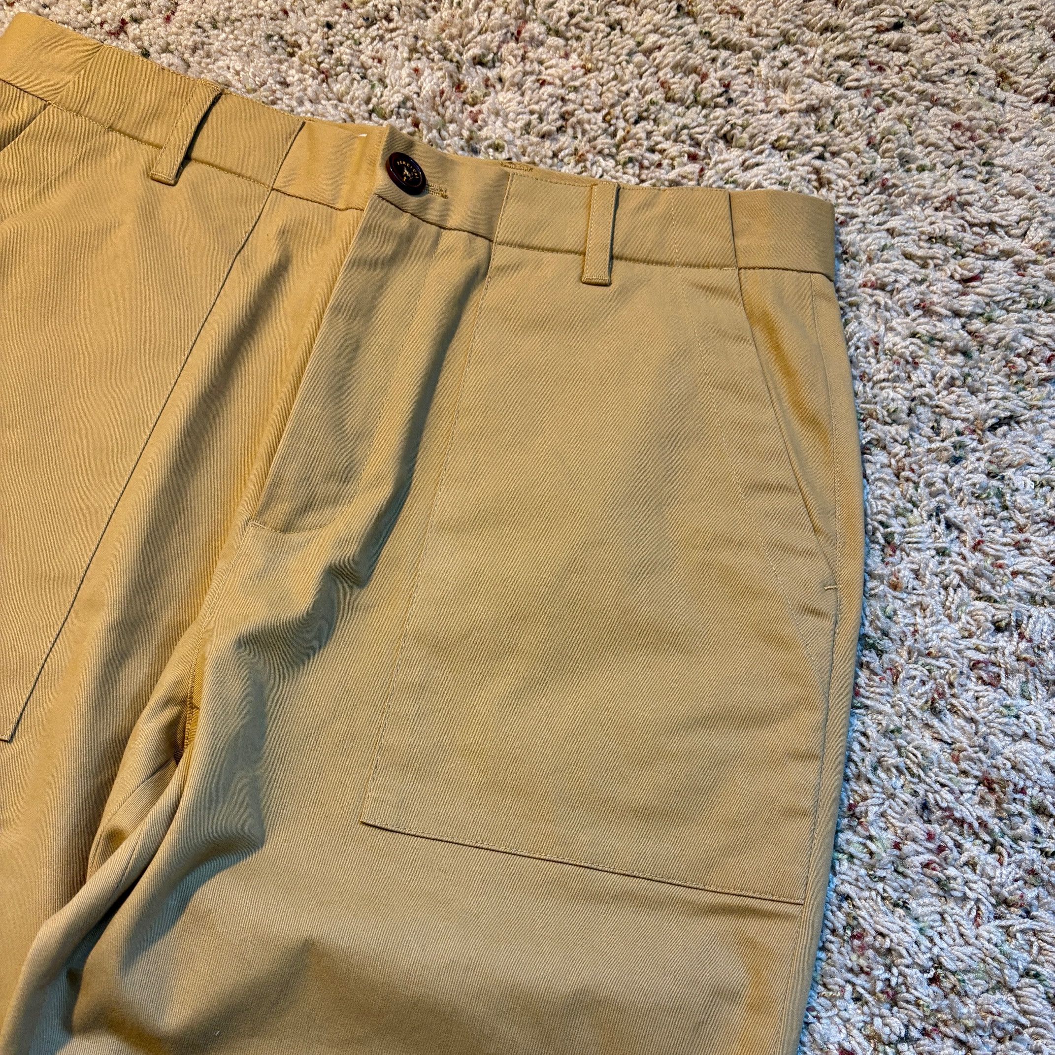 Percival Men's Percival Tan Utility Trouser, 34 Size US 34 / EU 50 - 2 Thumbnail