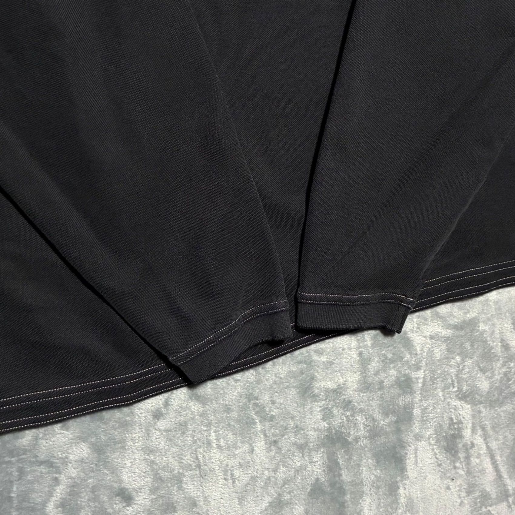 Tommy Bahama Tommy Bahama Polo Shirt Mens XXL Black Long Sleeve Supima Cotton Casual Size US XXL / EU 58 / 5 - 4 Thumbnail