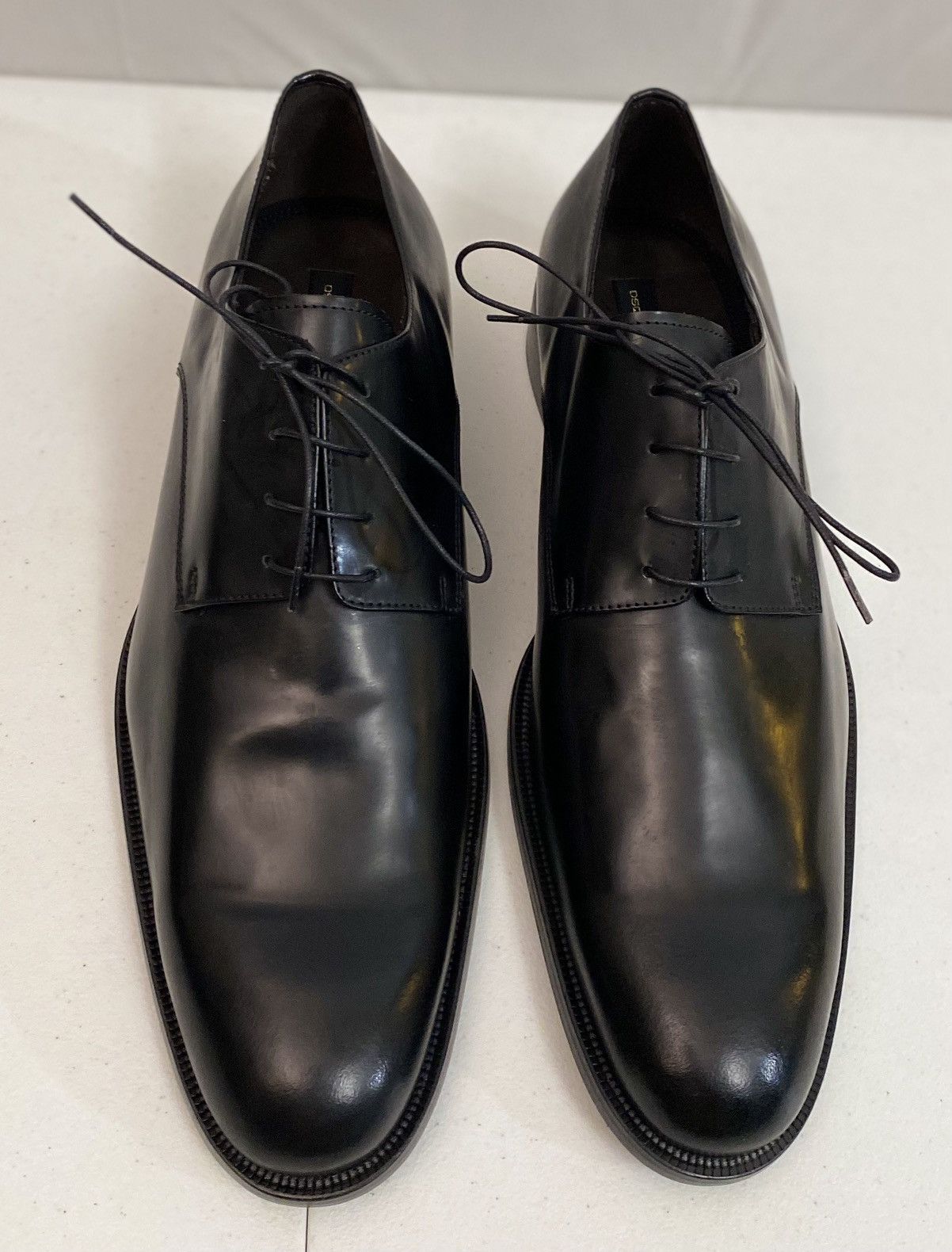 Dsquared2 Dsquared2 🇮🇹 Black Polished Leather Evening Derby 11 NEW Size US 11 / EU 44 - 16 Thumbnail
