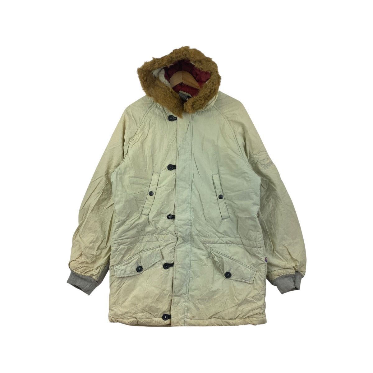 Diesel Vintage 55 DSL Diesel Winter Jacket Fur Hoodie Size US L / EU 52-54 / 3 - 1 Thumbnail