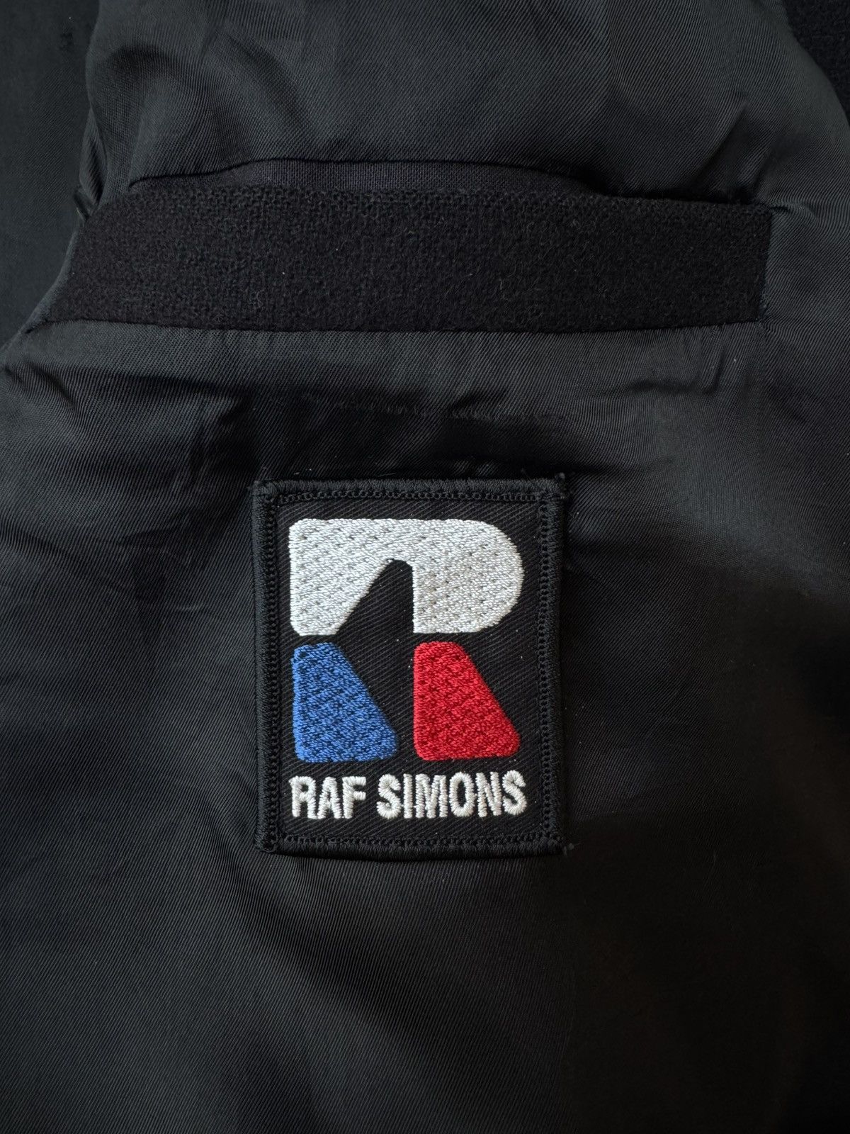 Raf Simons Raf Simons AW03 High-Neck Wool Bomber Jacket Size US M / EU 48-50 / 2 - 2 Thumbnail