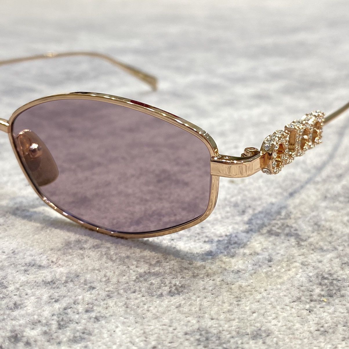 Gucci GUCCI GG1802S 003 GOLD VIOLET Size ONE SIZE - 2 Thumbnail