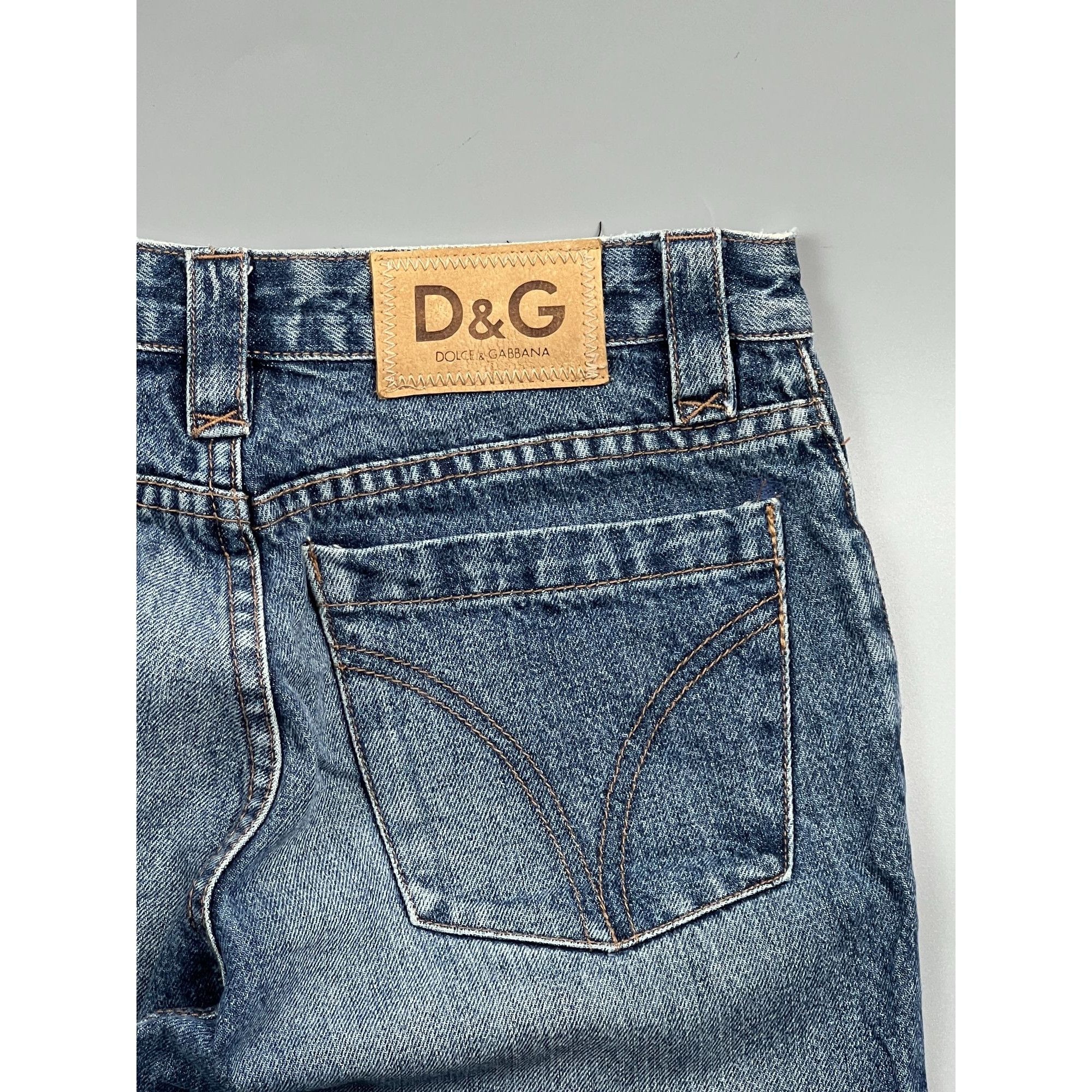 Dolce & Gabbana Dolce & Gabbana 6-Pocket Design Denim Jeans Pants (Y0840) Size 27" / US 4 / IT 40 - 13 Thumbnail