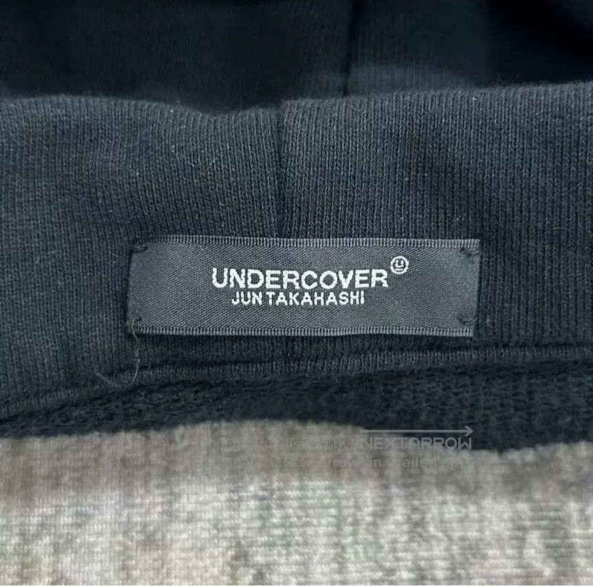 Undercover black oversized hoodie with double zipper. Size US L / EU 52-54 / 3 - 7 Thumbnail