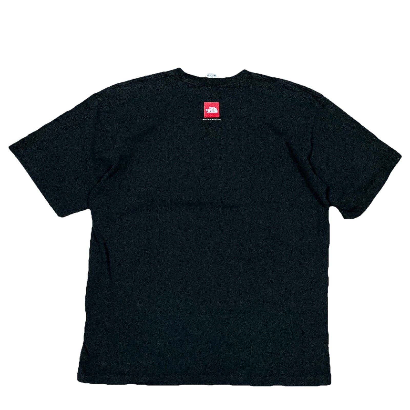 The North Face VTG North Face Snowboarder Snowboarding Black T-Shirt Y2K Size US XL / EU 56 / 4 - 3 Thumbnail