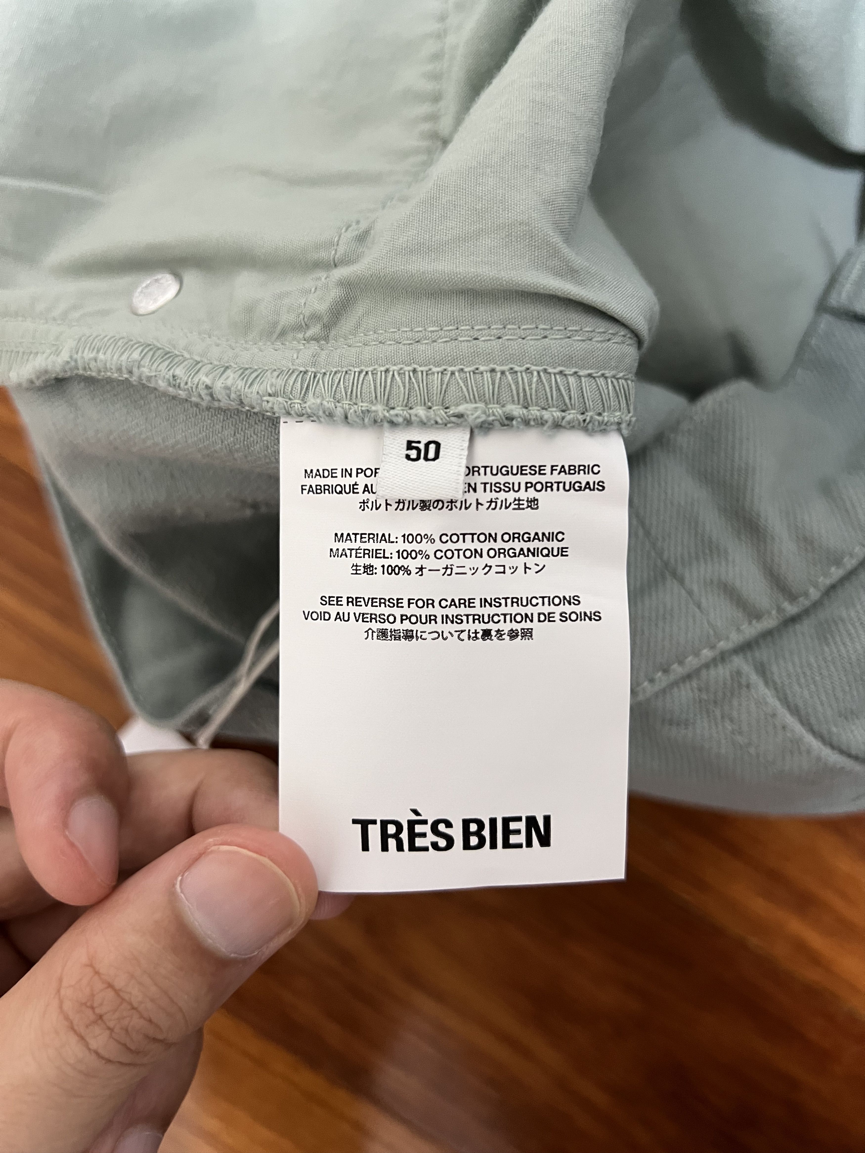 Tres Bien 💚 Très Bien Everywear Twisted 5 Pocket Work Pant Size US 34 / EU 50 - 20 Thumbnail