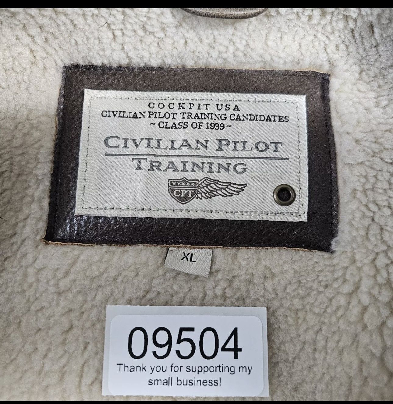 Cockpit USA Cockpit USA G-1 Flight Jacket - XL - Olive Wool & Leather Size US XL / EU 56 / 4 - 5 Thumbnail