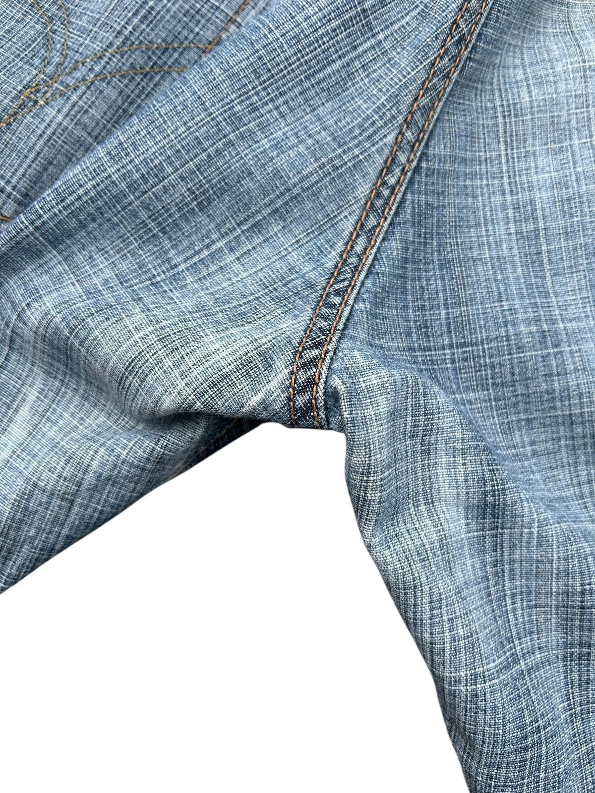 Kapital Vintage Edwin Selvedge Distressed Japanese Brand Denim jeans Size US 31 - 15 Thumbnail