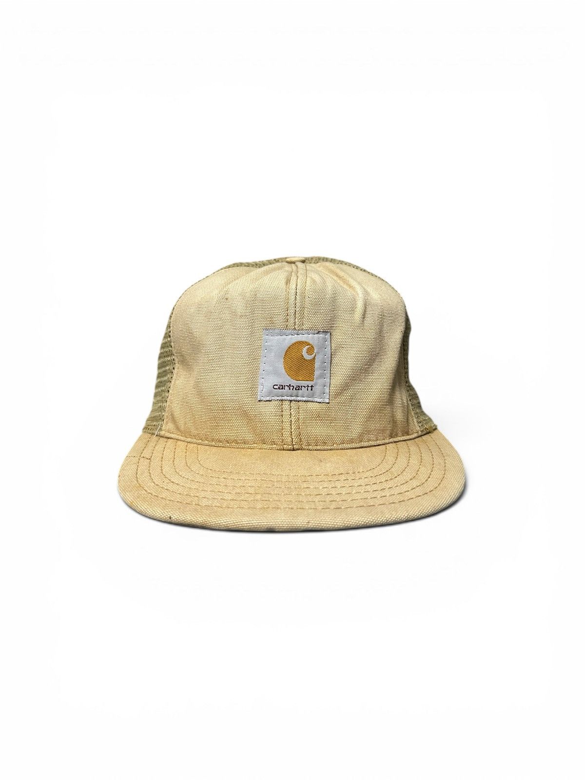 Carhartt 90s Original Mesh Trucker Cap Tan/Beige Size ONE SIZE - 2 Thumbnail