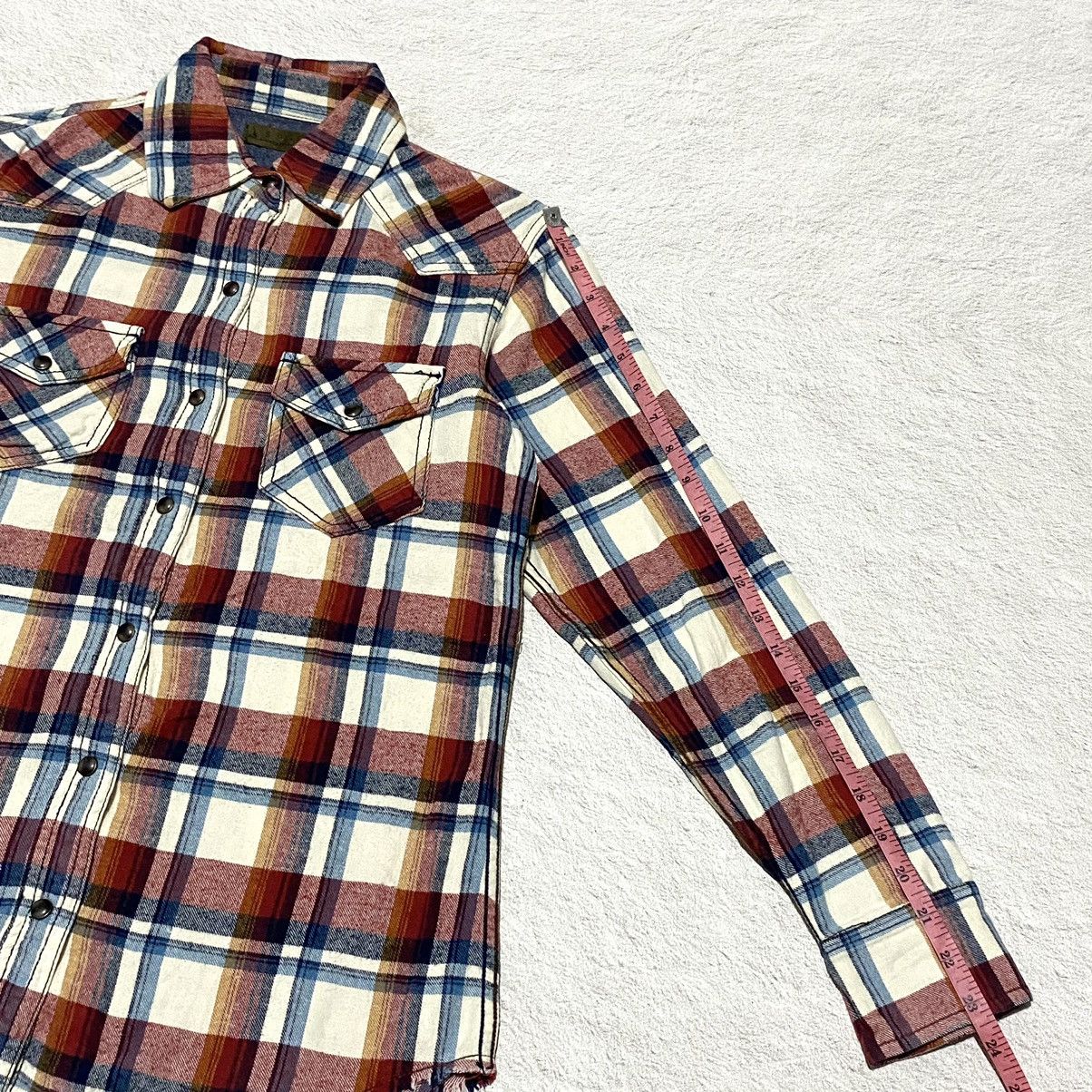 GOA 🔥RARE🔥 Vintage 2000s GOA Plaid Shirt Size US S / EU 44-46 / 1 - 7 Thumbnail