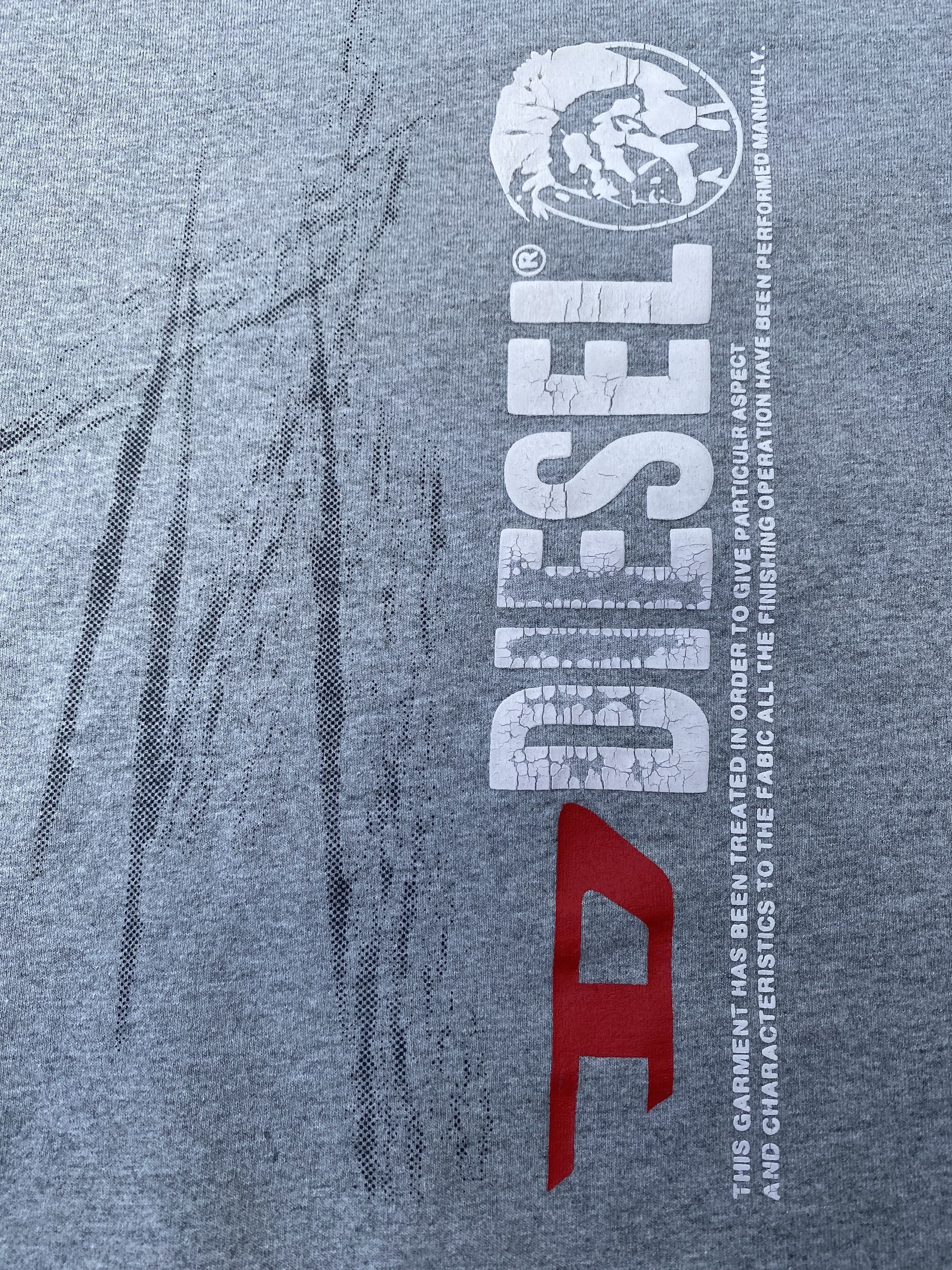 Diesel × Vintage Vintage Diesel Logo Tee Size M / US 6-8 / IT 42-44 - 4 Thumbnail