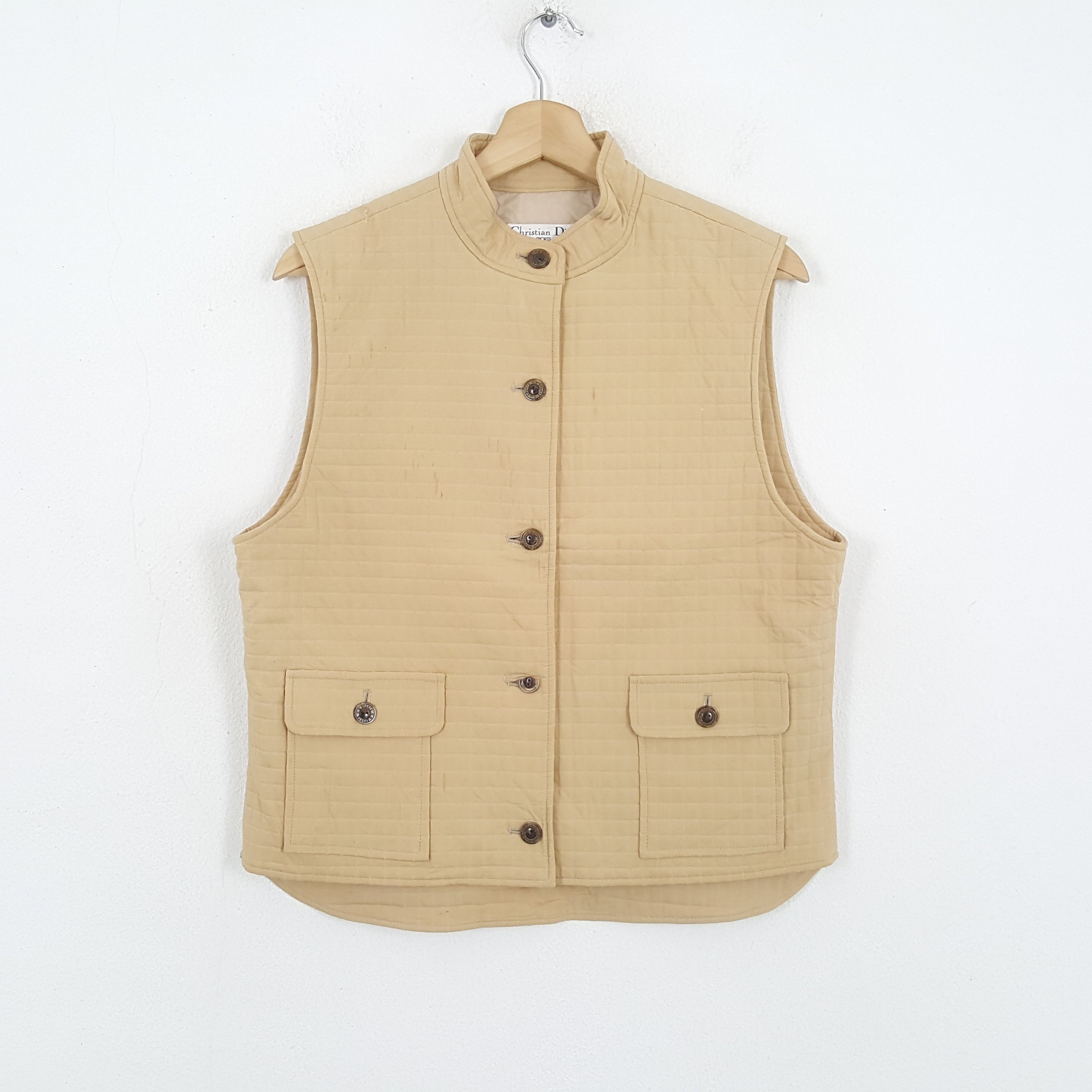 Christian Dior Monsieur × Vintage Vintage CHRISTIAN DIOR Italian Fashion Brand Vest Size US S / EU 44-46 / 1 - 3 Thumbnail