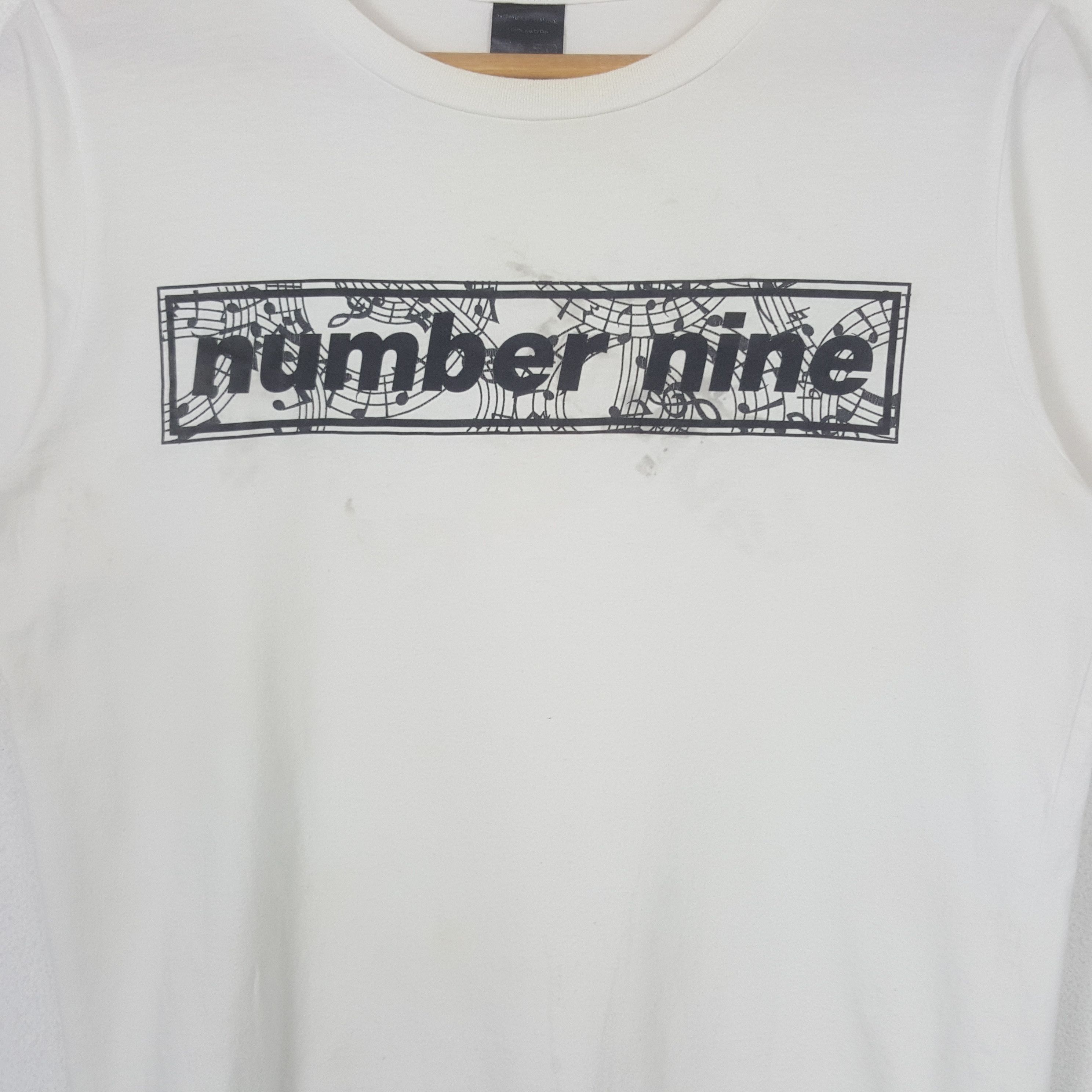 Number (N)ine Vintage Number Nine Japanese Brand Musical Tshirt C299N8 Size US M / EU 48-50 / 2 - 2 Thumbnail