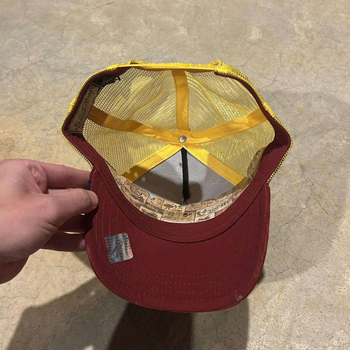 Goorin Bros. Goorin Bros “Flaming” Cheetah Suede Trucker Hat Rare Size ONE SIZE - 6 Thumbnail