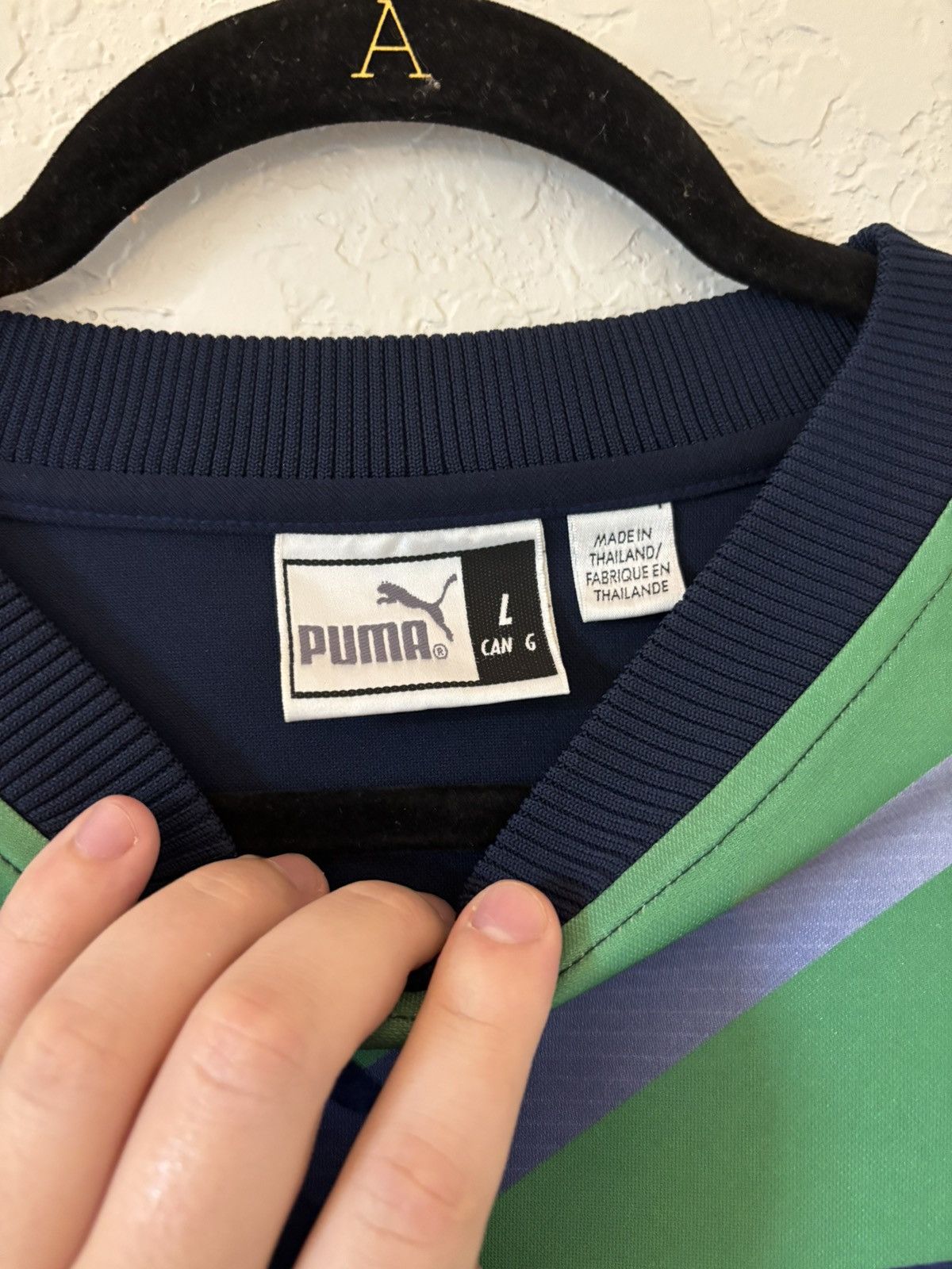 Vintage Vintage puma jersey Size US L / EU 52-54 / 3 - 4 Thumbnail