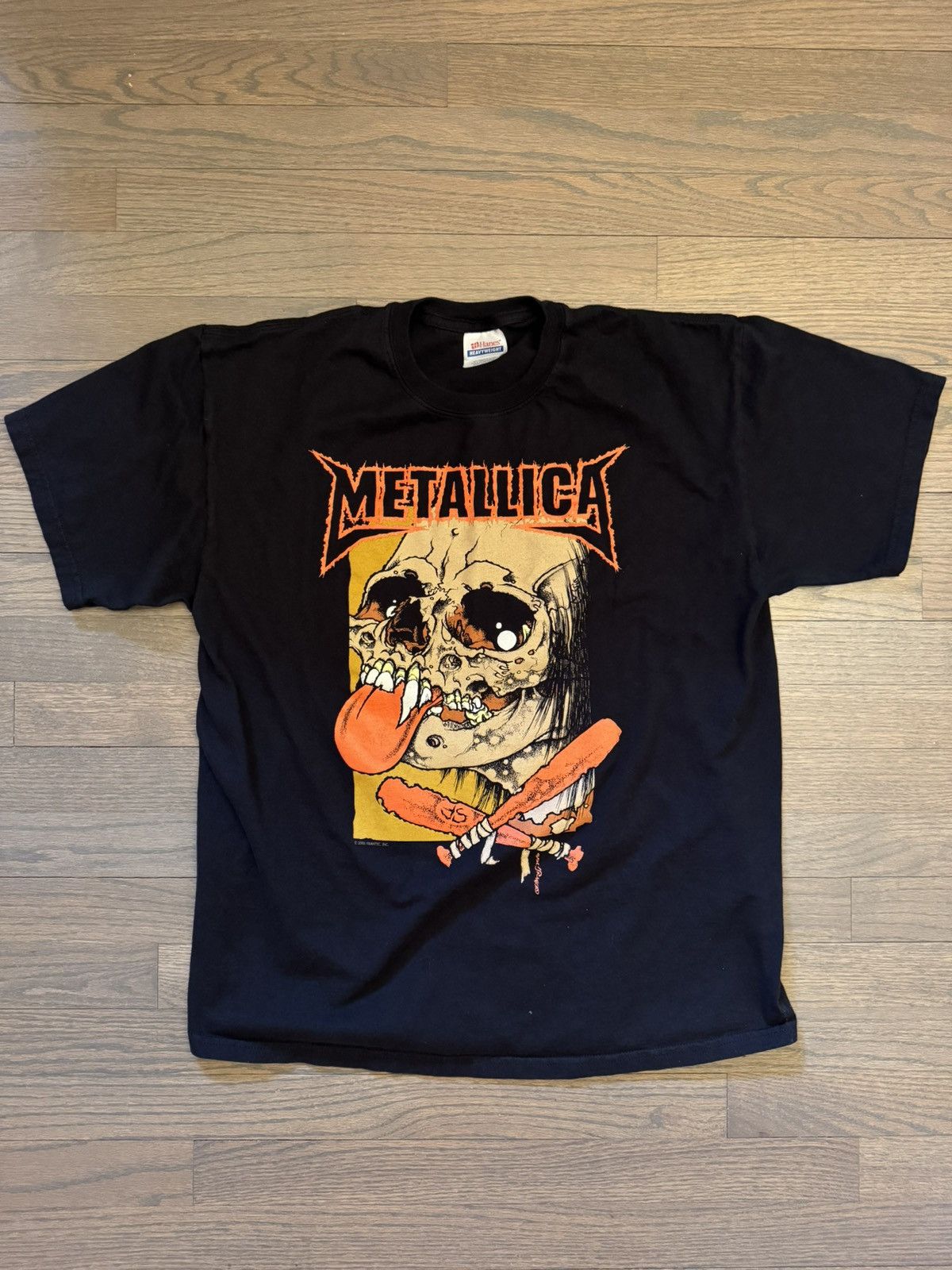 Band Tees Vintage Metallica x Pushead 2005 SBC Park Tee-Shirt Size US L / EU 52-54 / 3 - 1 Thumbnail