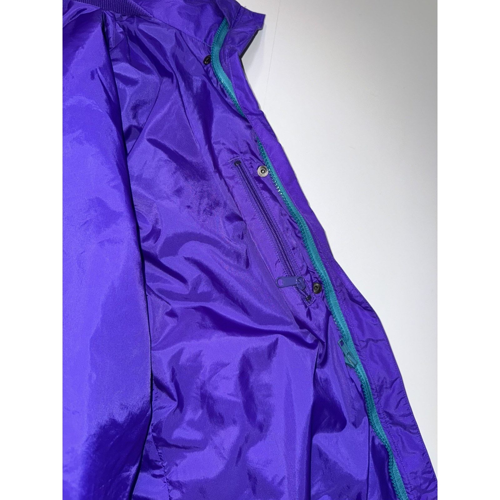 Columbia Columbia Reversible Bugaboo Jacket Women Large Purple Teal Size L / US 10 / IT 46 - 4 Thumbnail