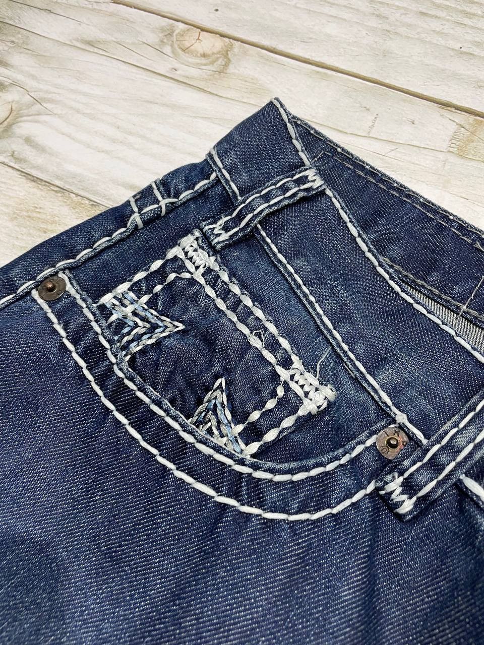 True Religion Vintage True Religion Billy Super T Denim Jeans Y2K Baggy Size US 36 / EU 52 - 15 Thumbnail