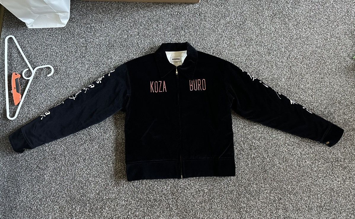 Kozaburo Velvet Souvenir Jacket