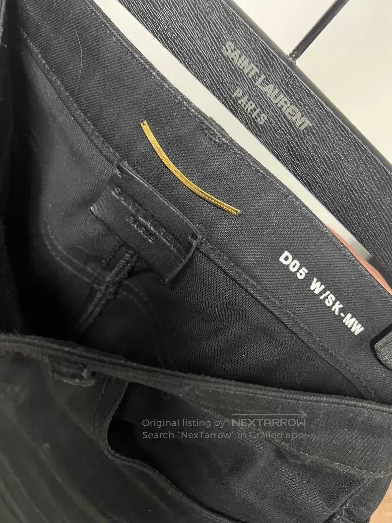 Saint Laurent Paris Saint Laurent Paris Ripped Basic Denim Jeans i Size US 26 / EU 42 - 3 Thumbnail